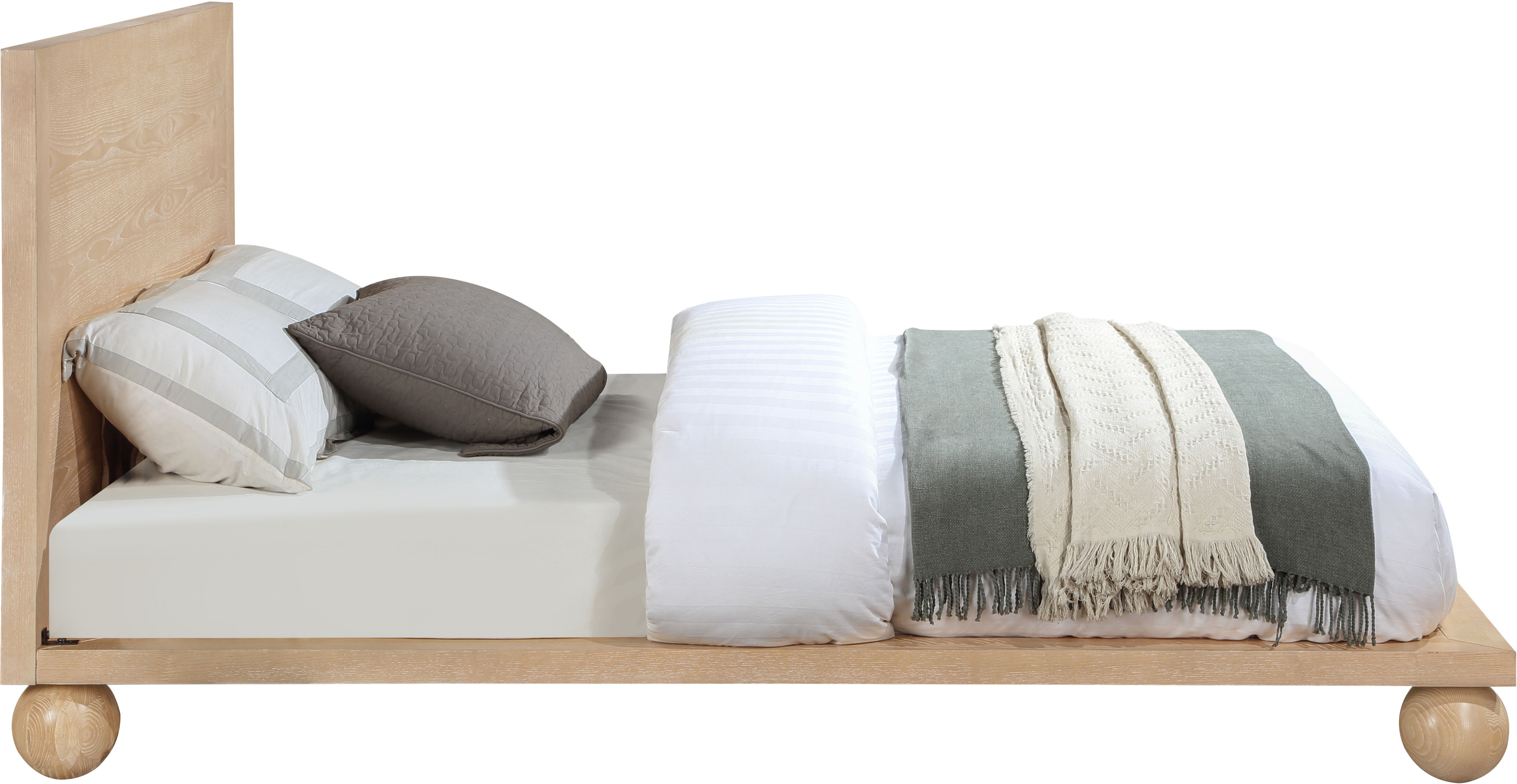 Kent - Queen Bed - Natural
