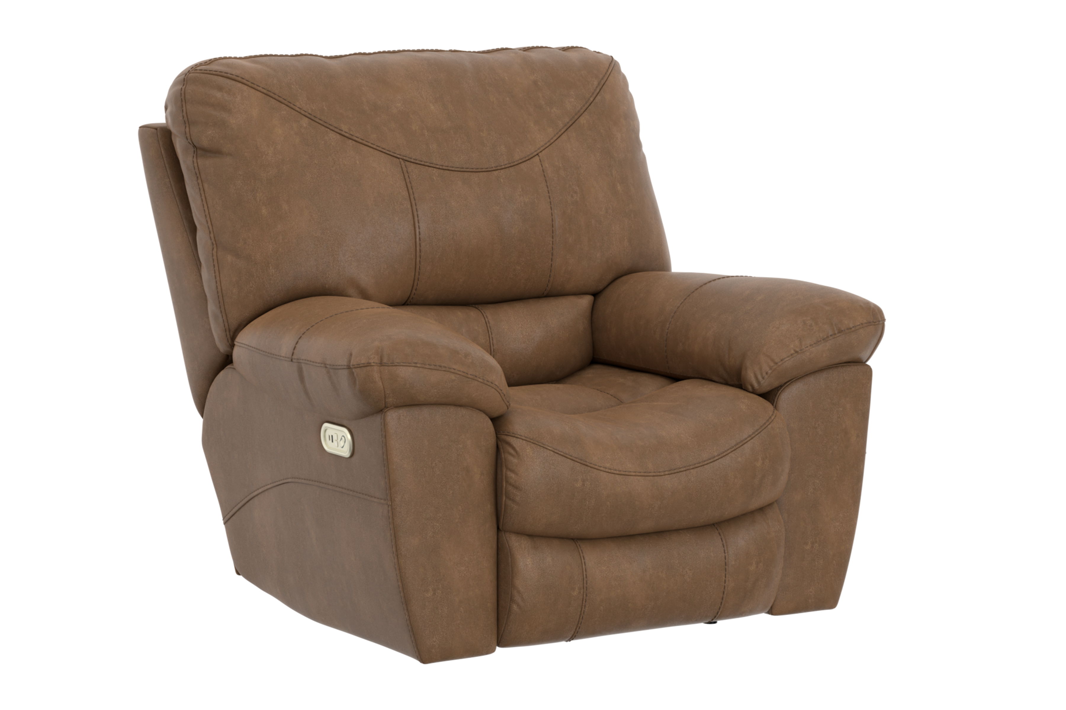 Reznor - Power Recliner With Auto-Glide - Cigar