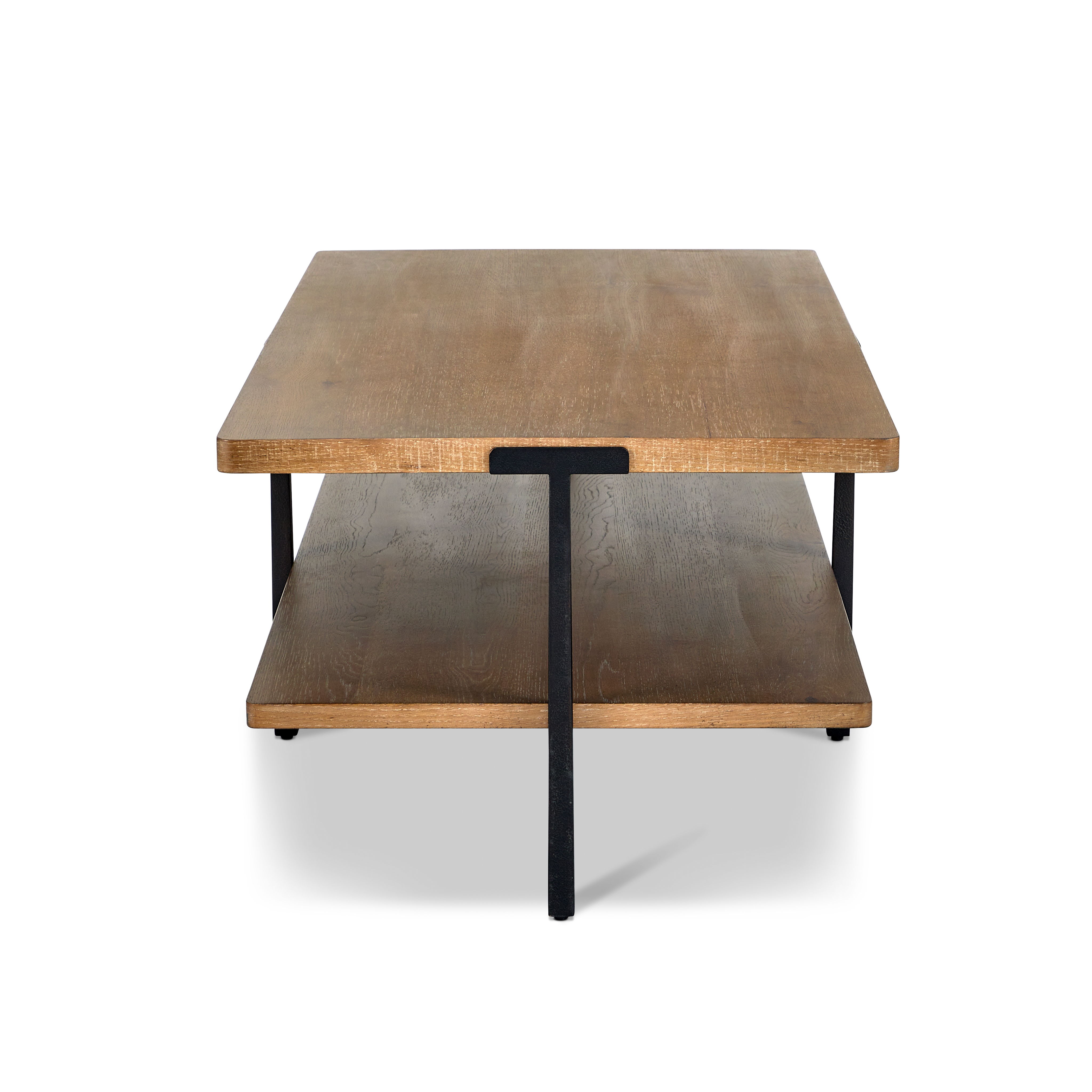 Millwork - Rectangular Coffee Table - Light Brown, light brown, view 3