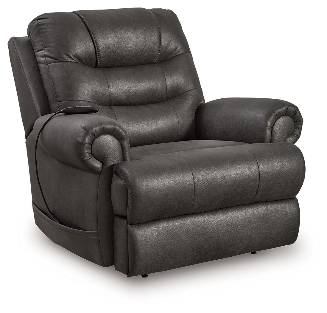 Revived and Restored - Power Lift Recliner - Granite