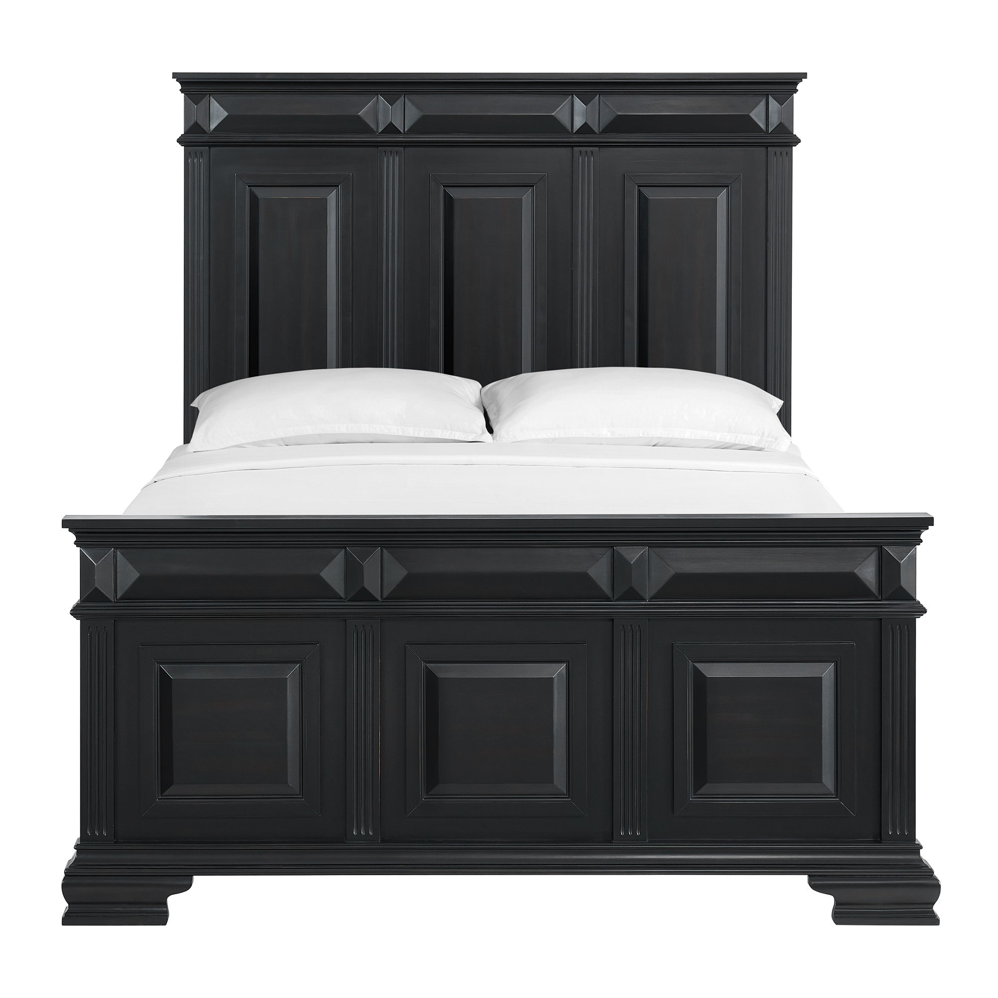 Bridgestone - Queen Panel Bed - Black