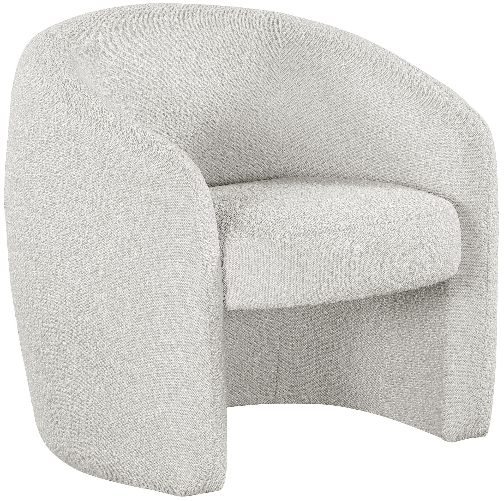Acadia - Accent Chair - Cream - Fabric