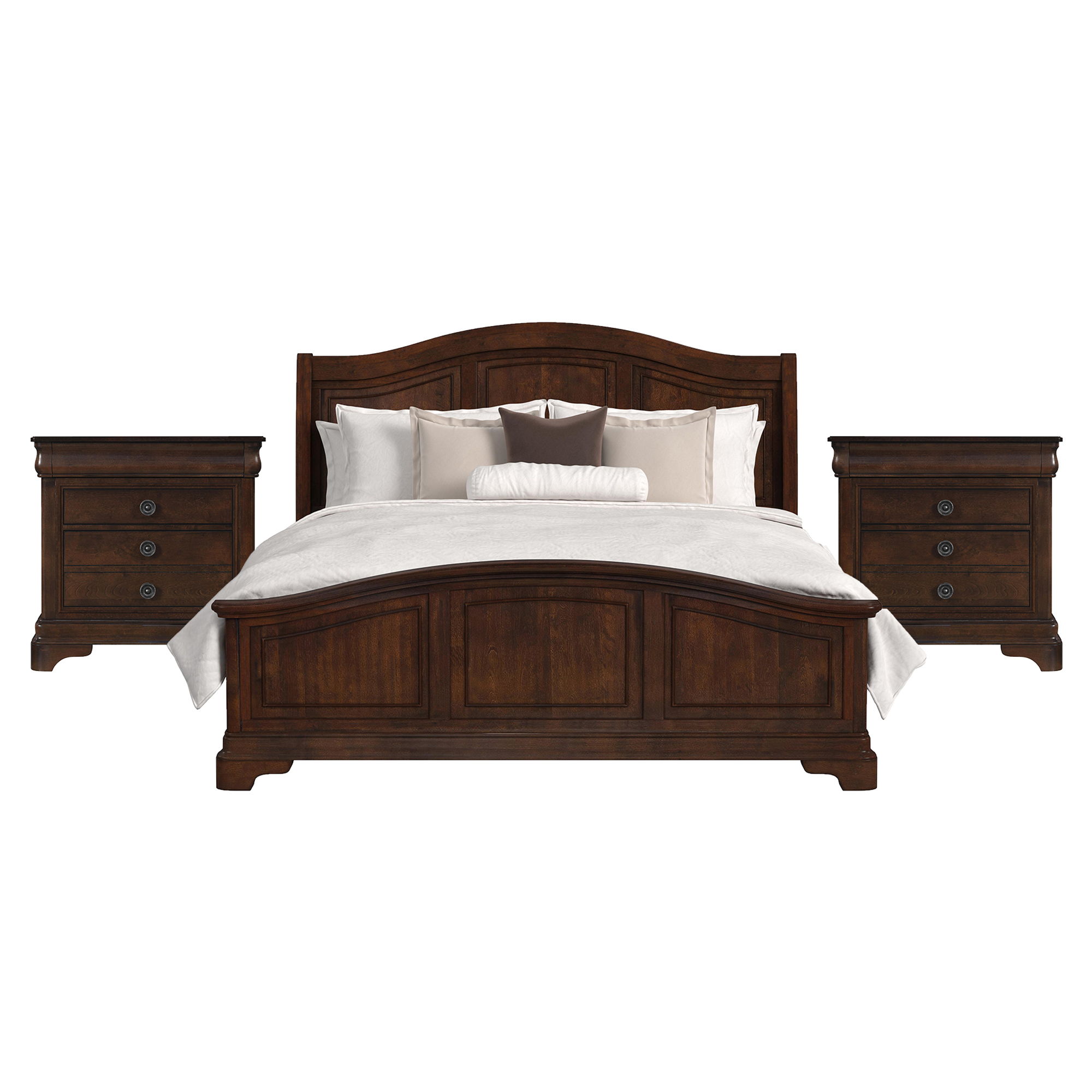 King · 3 Pc · Bedroom Set