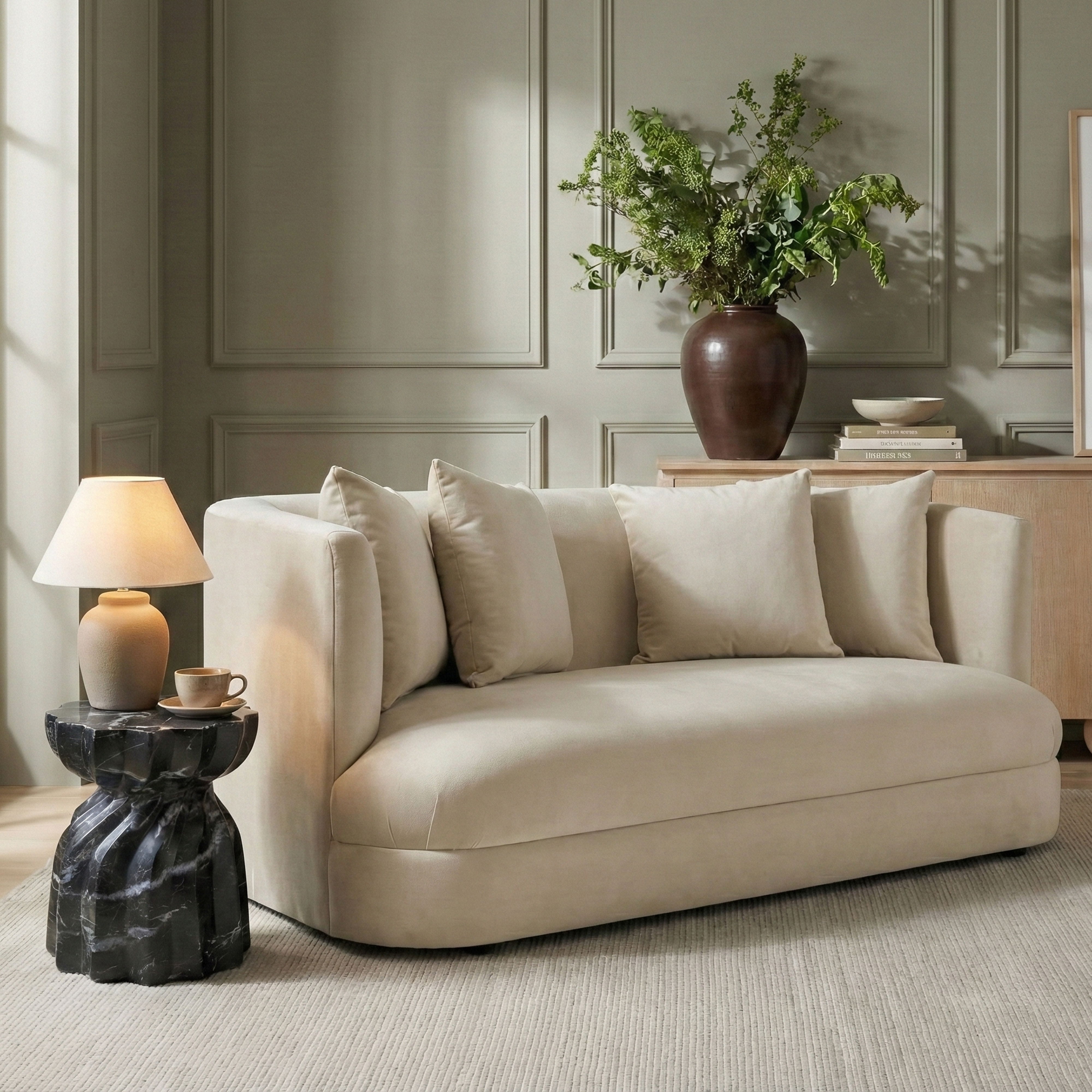 Alder - Loveseat - Cream