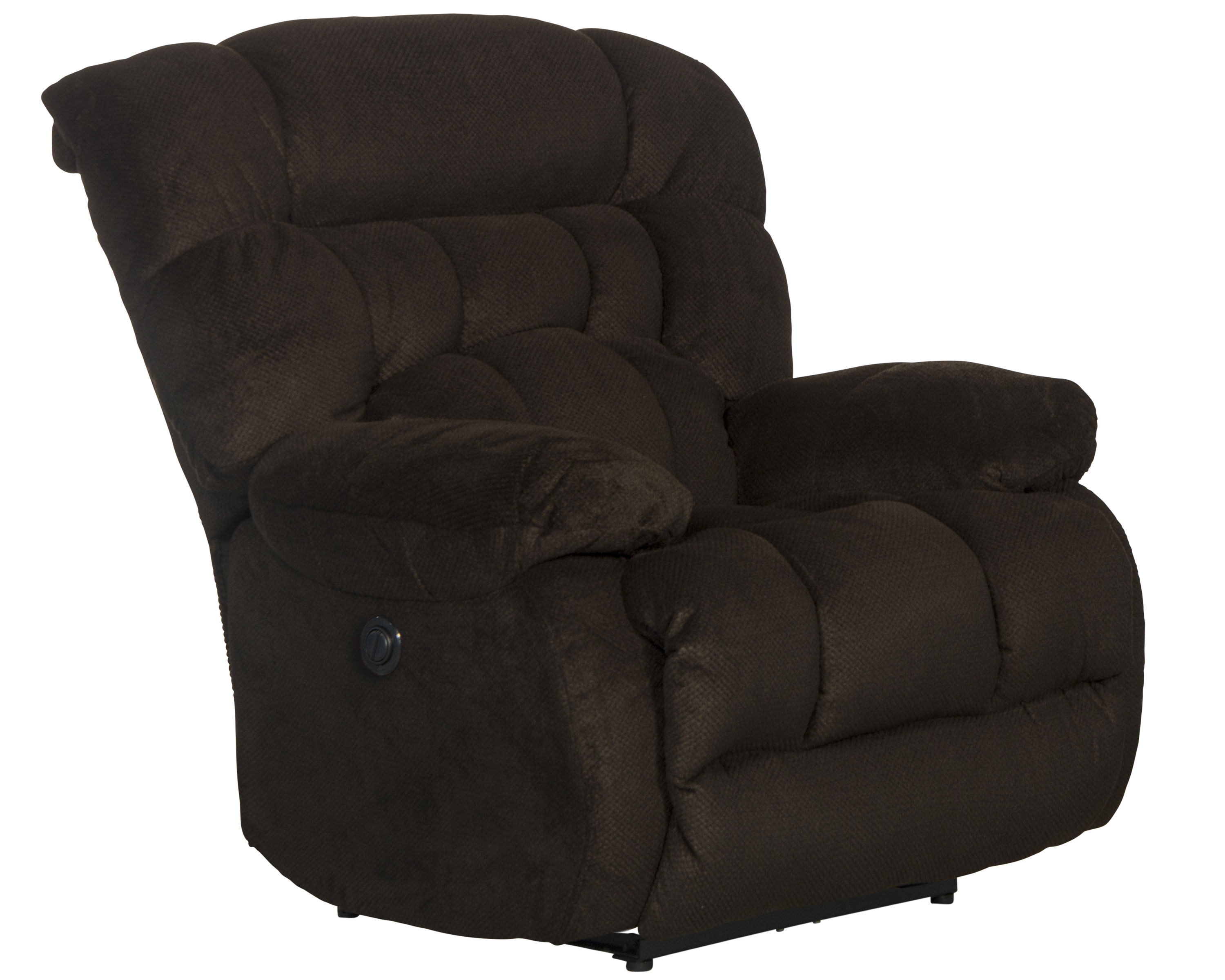 Daly - Power Lay Flat Recliner - Chocolate