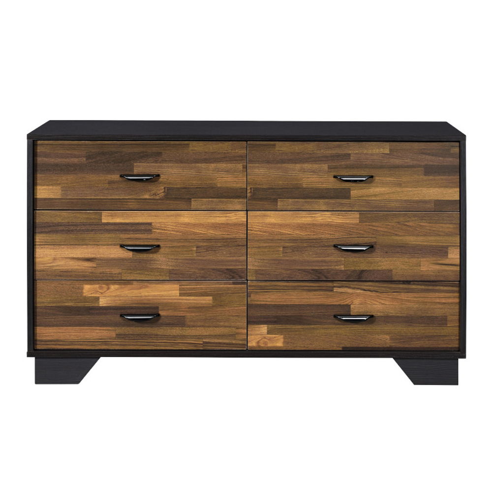 Eos - Dresser - Walnut & Black, dark brown, view 7