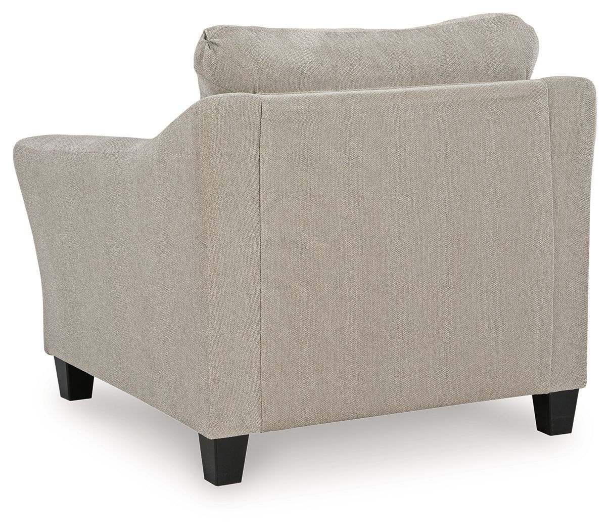 Ashley Furniture Willarae - 2 Pc. - Chair And A Half, Ottoman - Taupe - Image 4