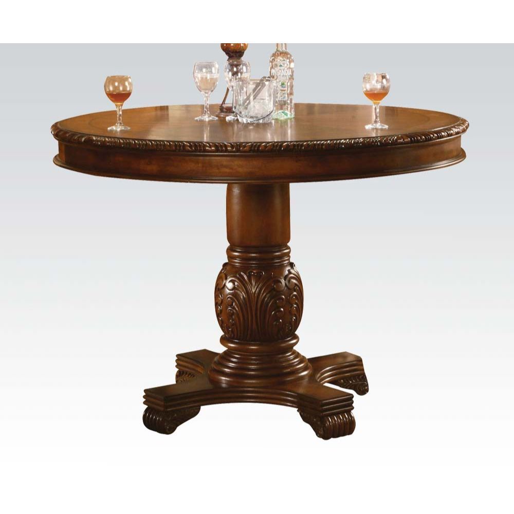 Chateau De Ville - Counter Height Table - Cherry, dark brown, view 2