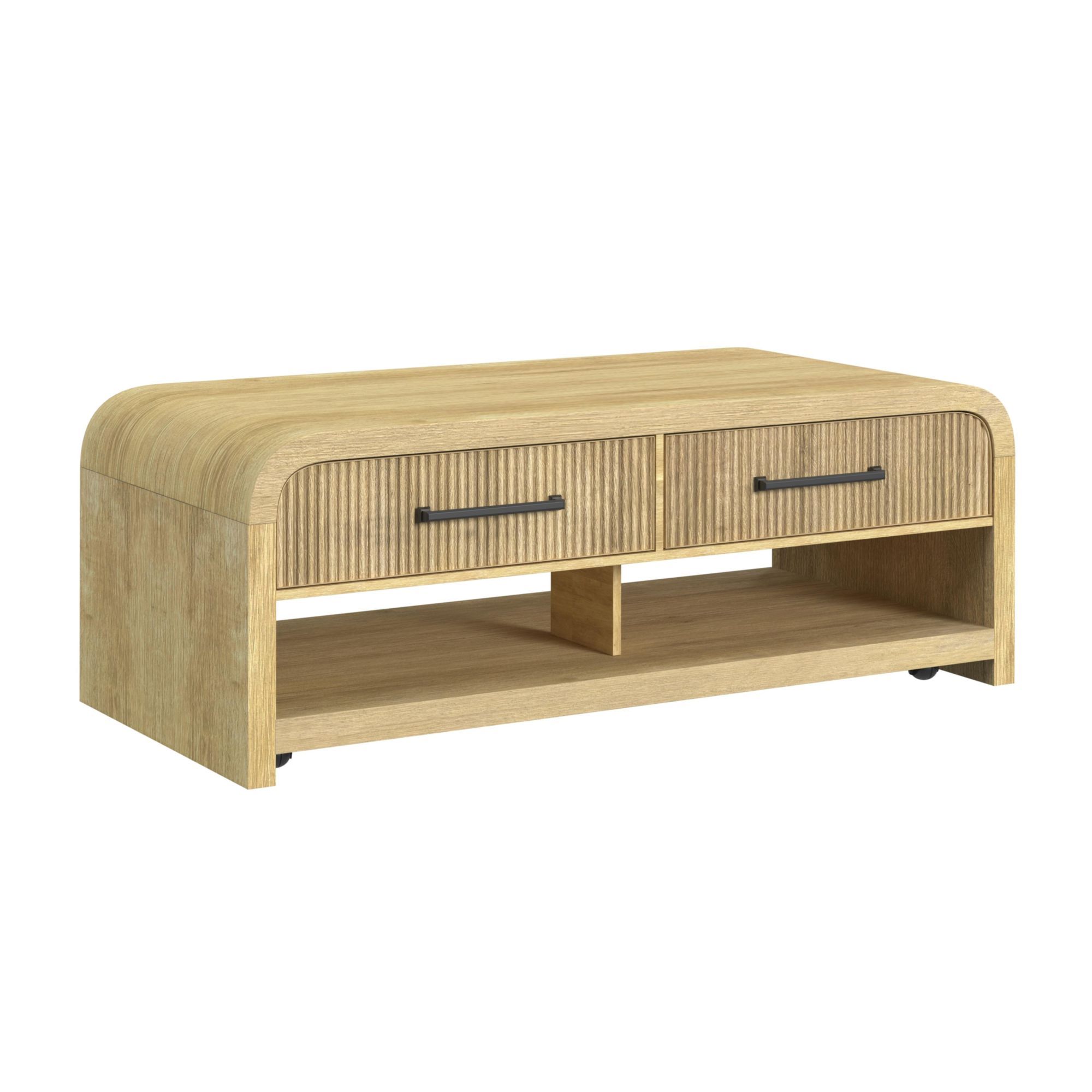 Ridgemont - 2 Piece Occasional Table Set (Coffee Table & End Table) - Natural