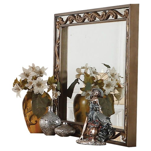 Orianne - Mirror - Antique Gold, beige