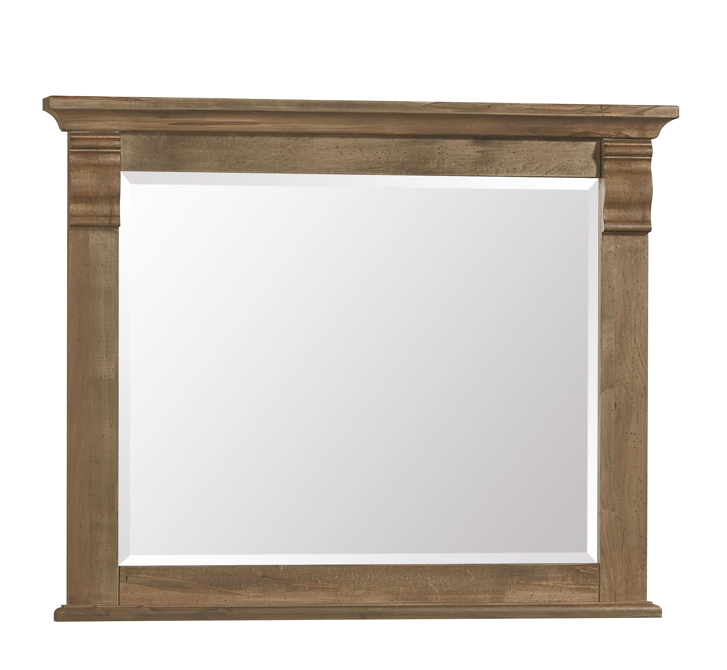 Vaughan-Bassett Carlisle - Corbel Mirror - Warm Natural