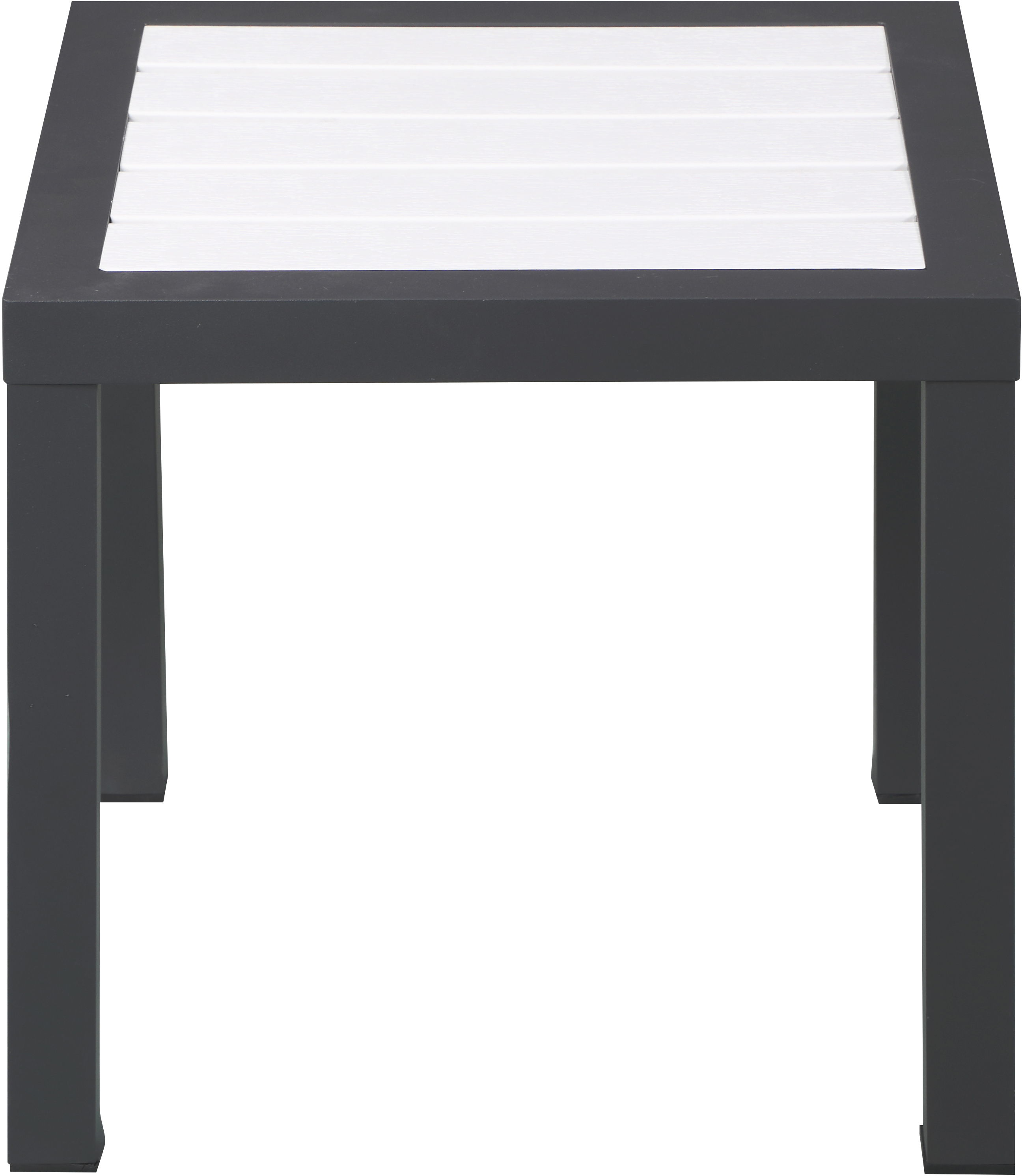 Nizuc - Outdoor Patio End Table - White