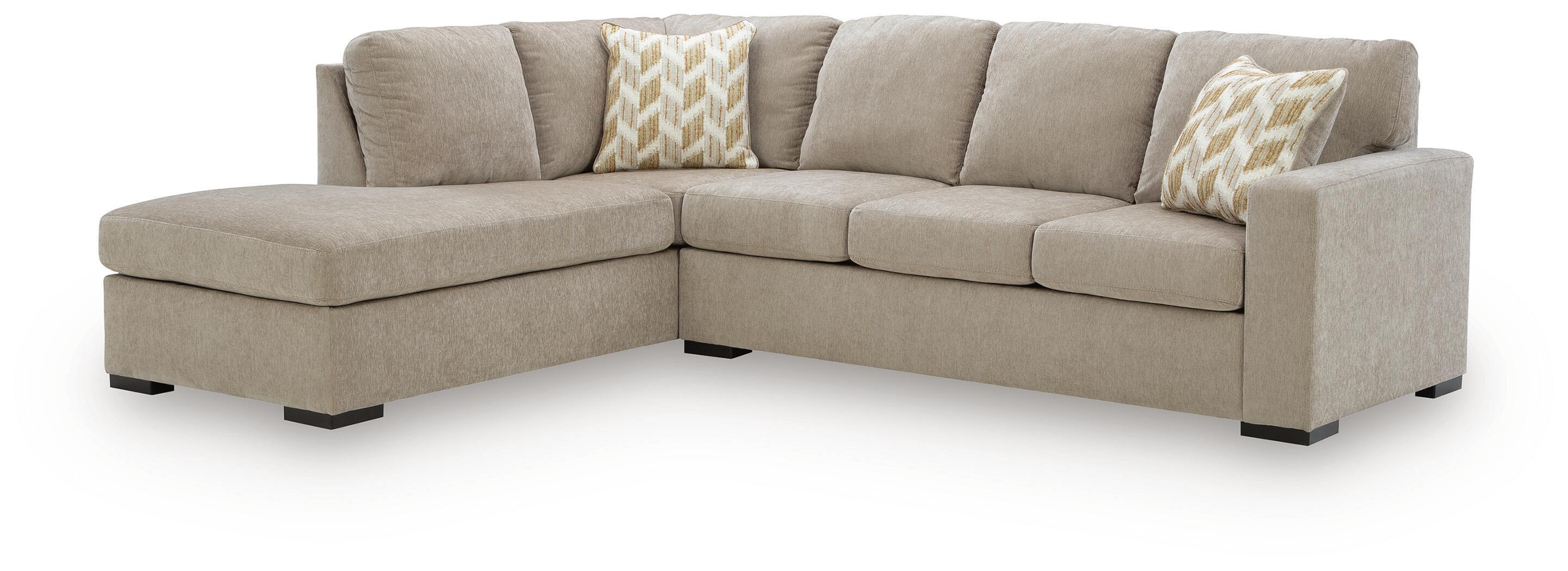 Bridgepoint – 2-Piece Sectional With LAF Corner Chaise – Stone