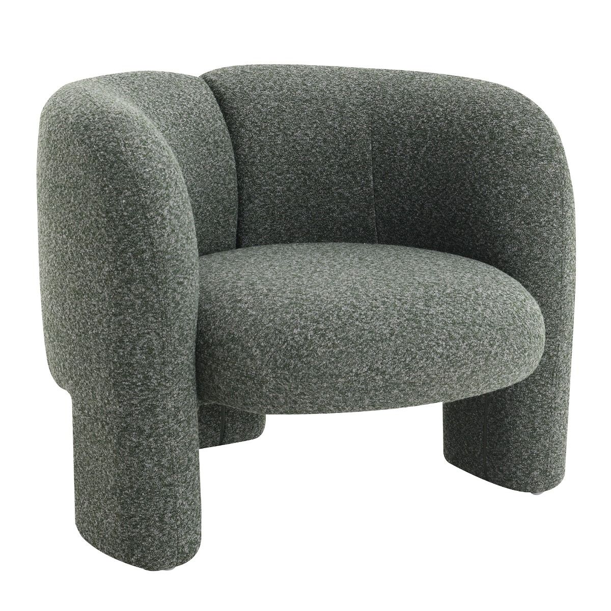 Pemba - Accent Chair - Green Tweed, green, view 2