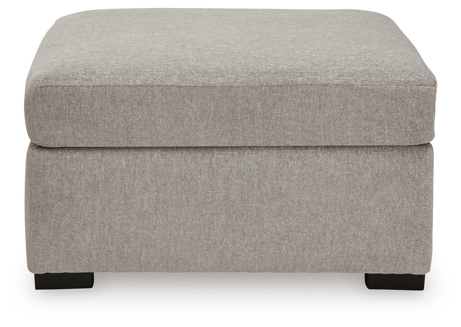 Ashley Furniture ModMax Luxe - Oversized Accent Ottoman - Flint - Image 3