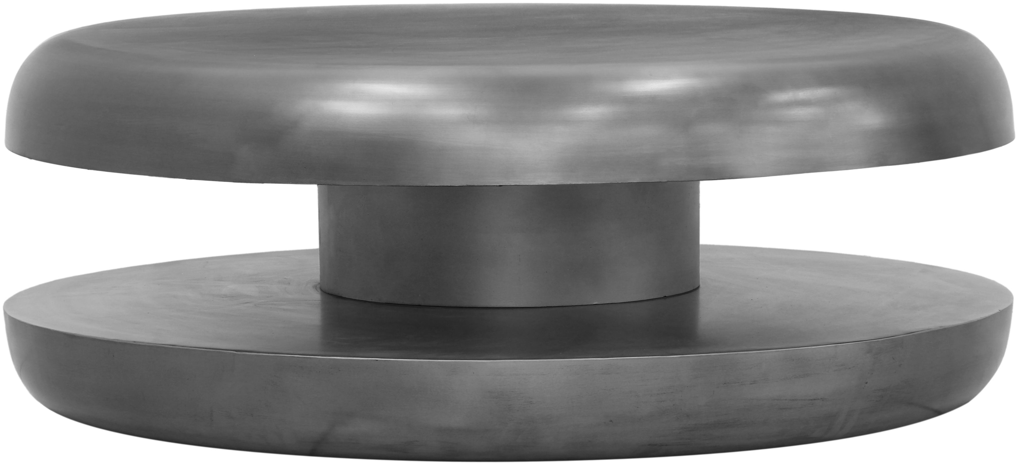 Jamison - Iron Coffee Table - Silver