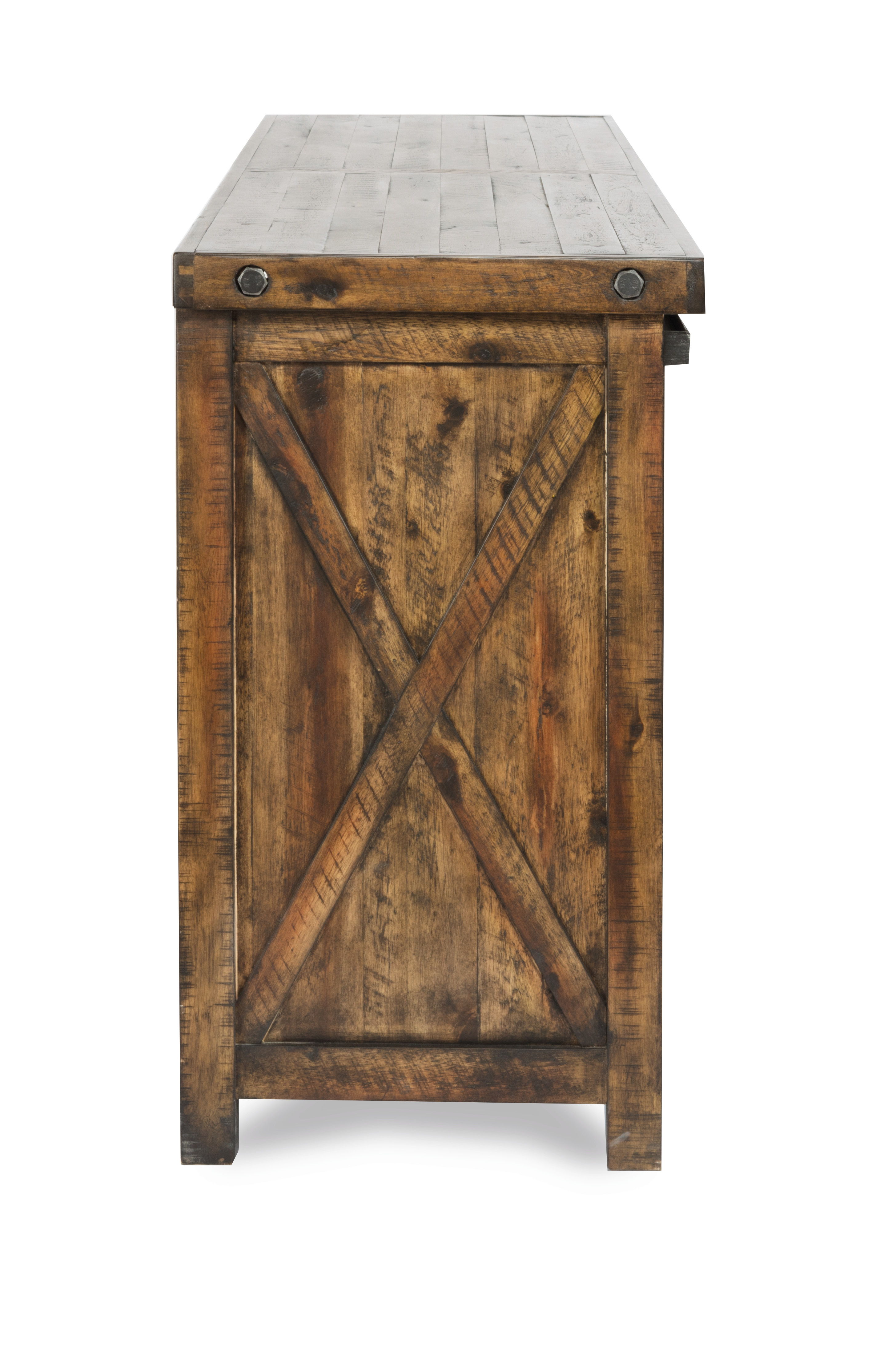 Carpenter - Entertainment Base - Dark Brown, dark brown, view 5