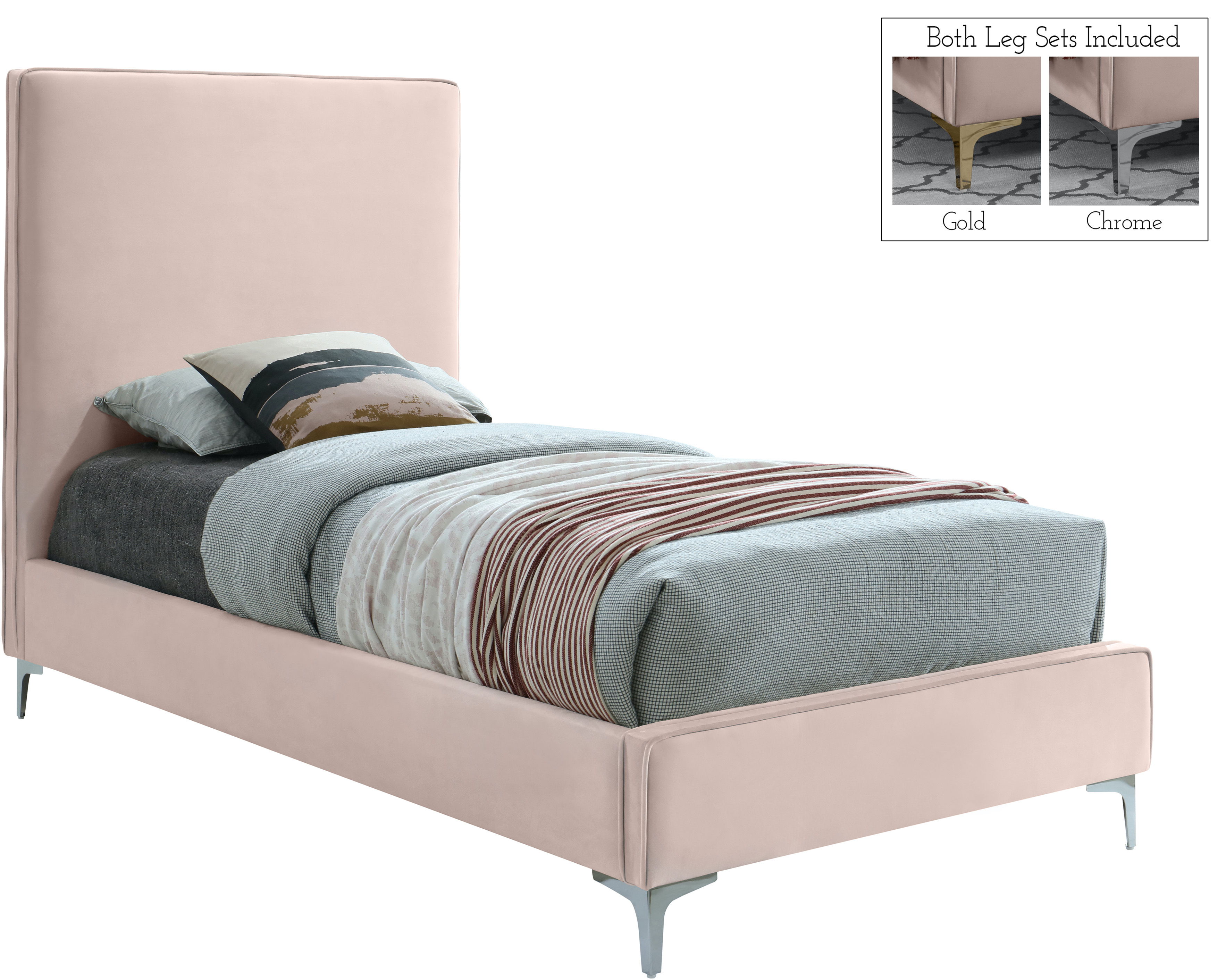 Geri - Twin Bed - Pink