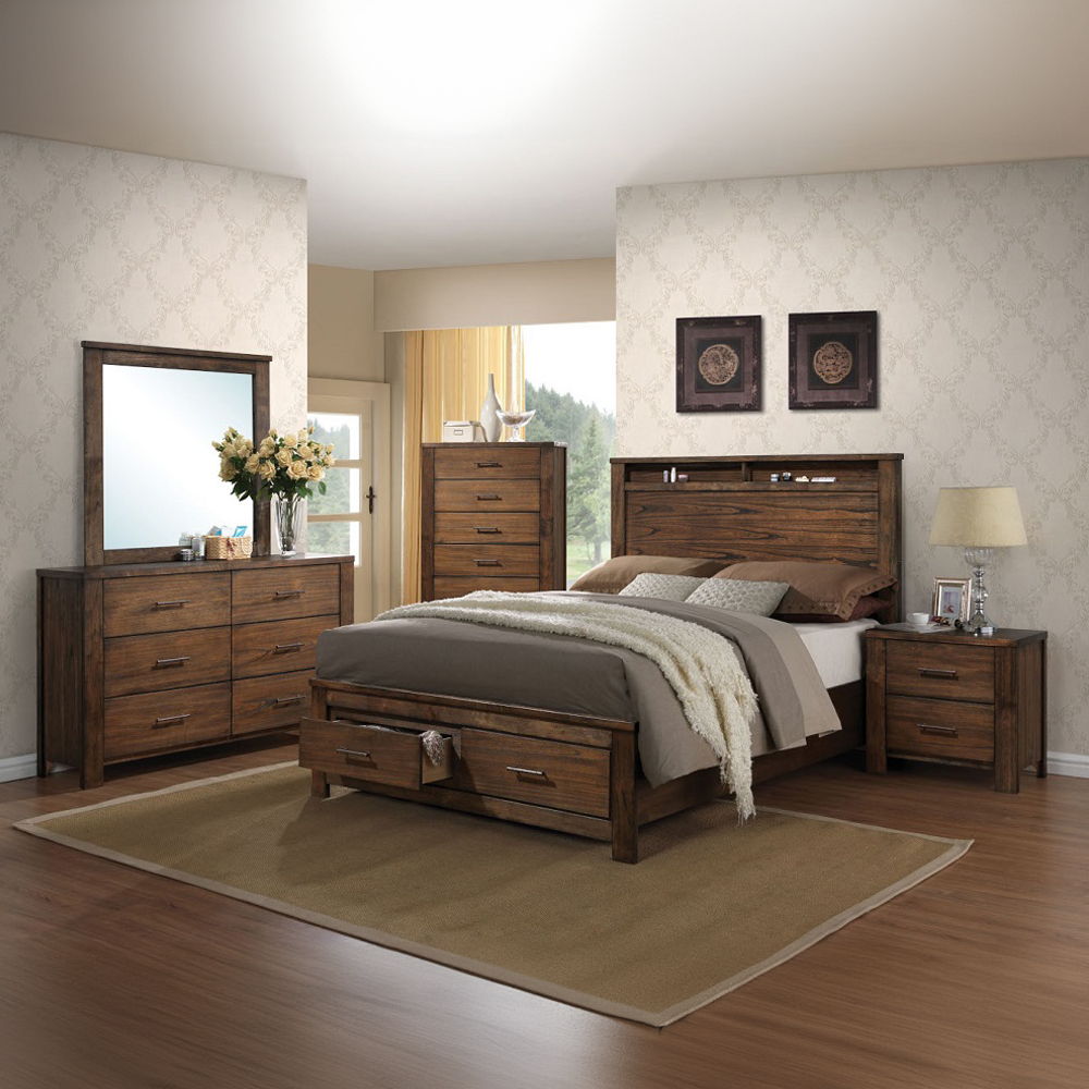 Merrilee - Chest - Oak, light brown, view 4