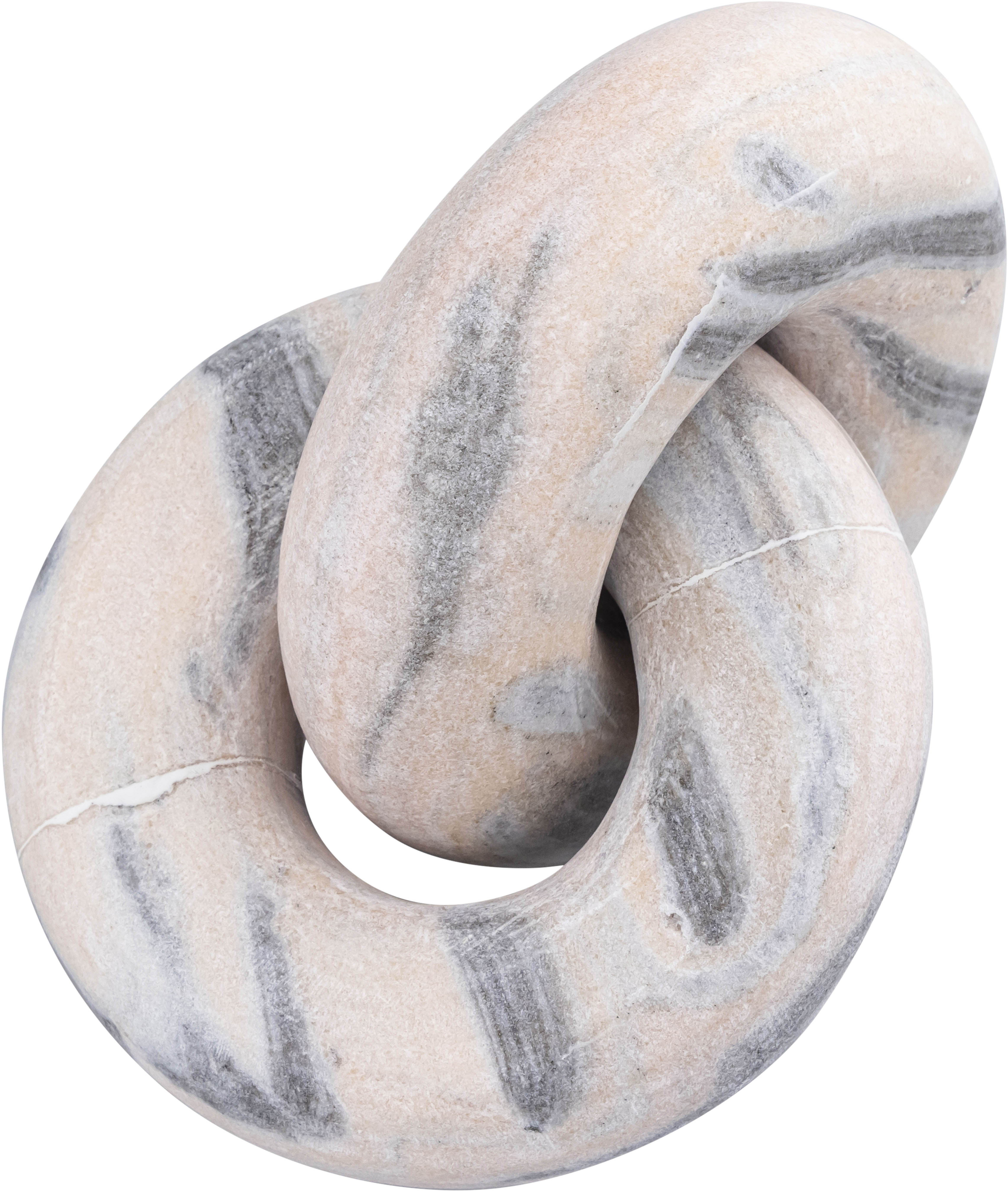 Knot - Marble Decorative - Pink