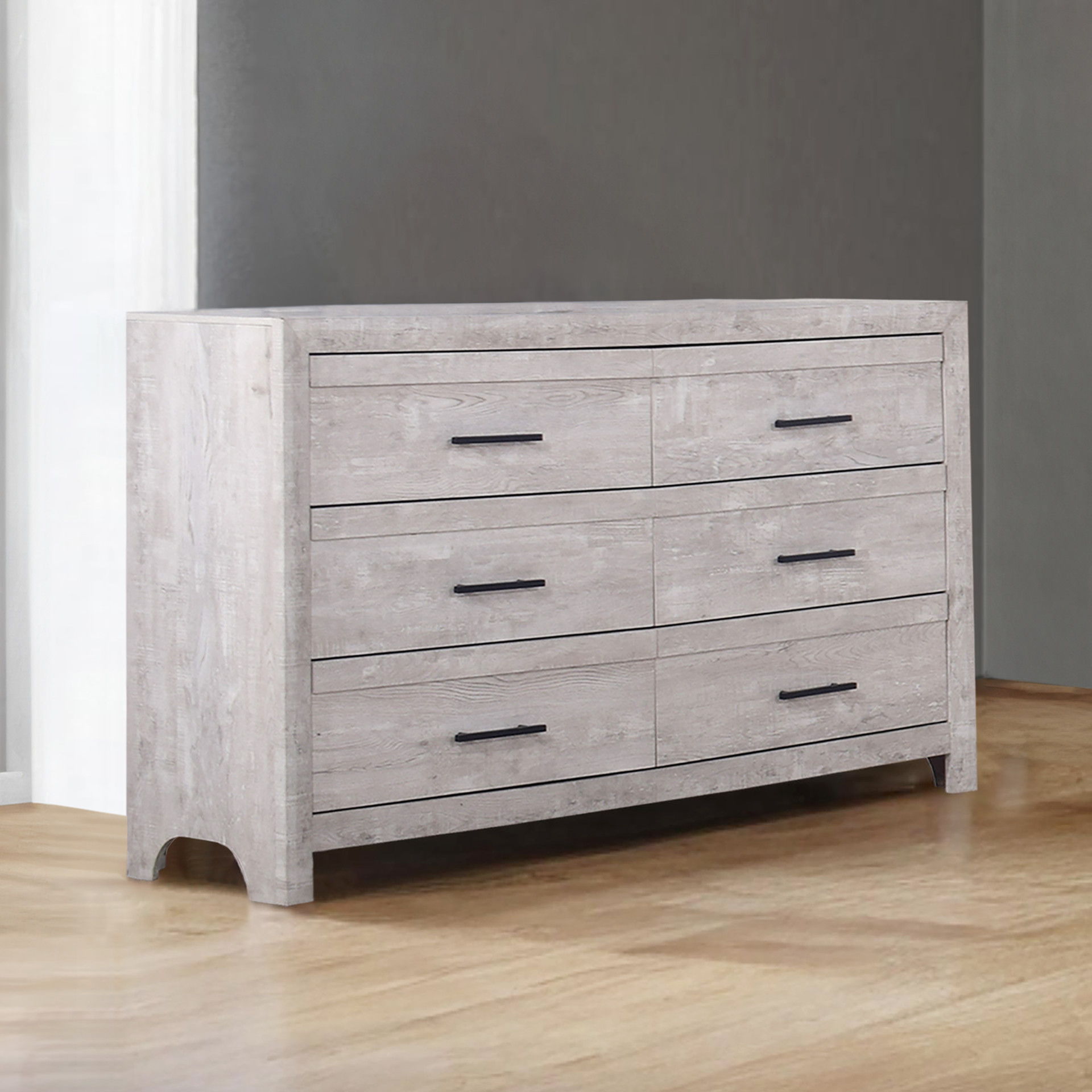 Biscayne - Dresser - Driftwood, light gray