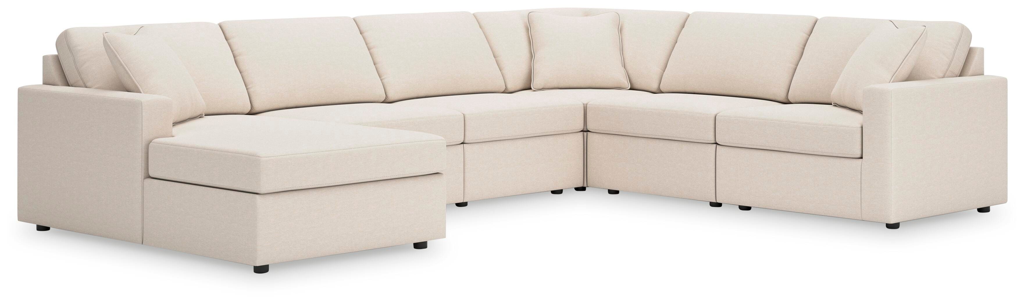 6 Pc · Sectional With Laf Corner Chaise