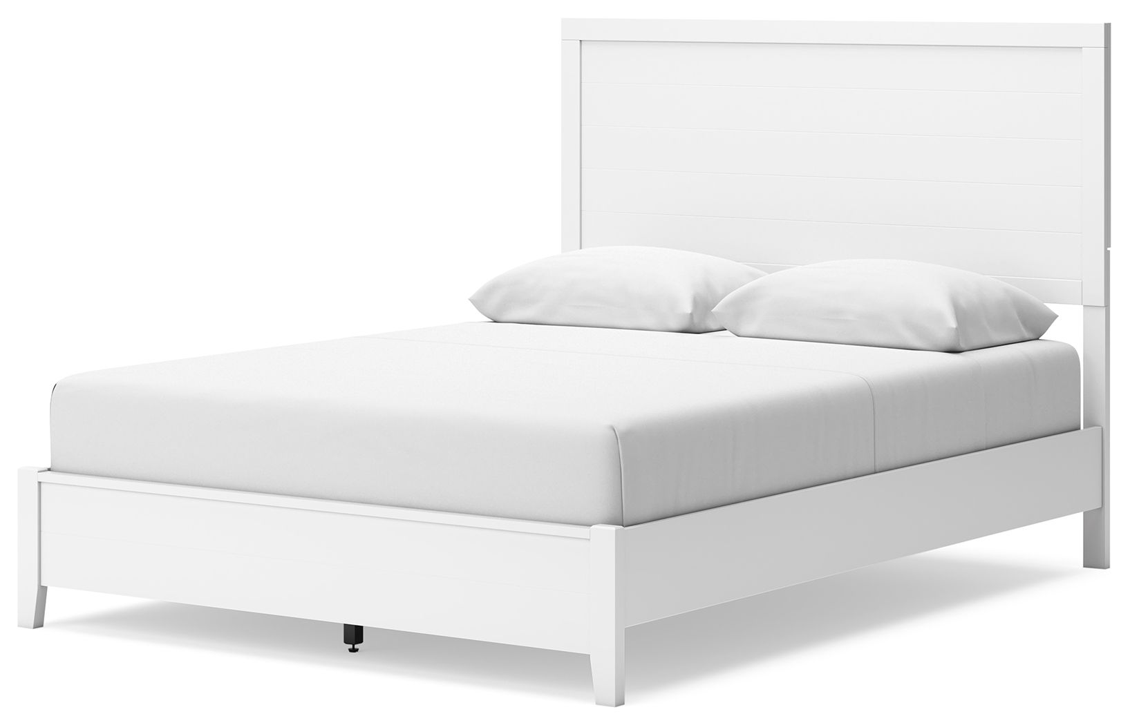 Ashley Furniture Binterglen - 6 Pc. - Dresser, Mirror, Queen Panel Bed, 2 Nightstands - White - Image 8