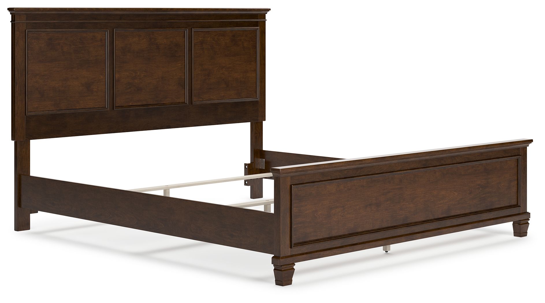 Danabrin - California King Panel Bed - Brown