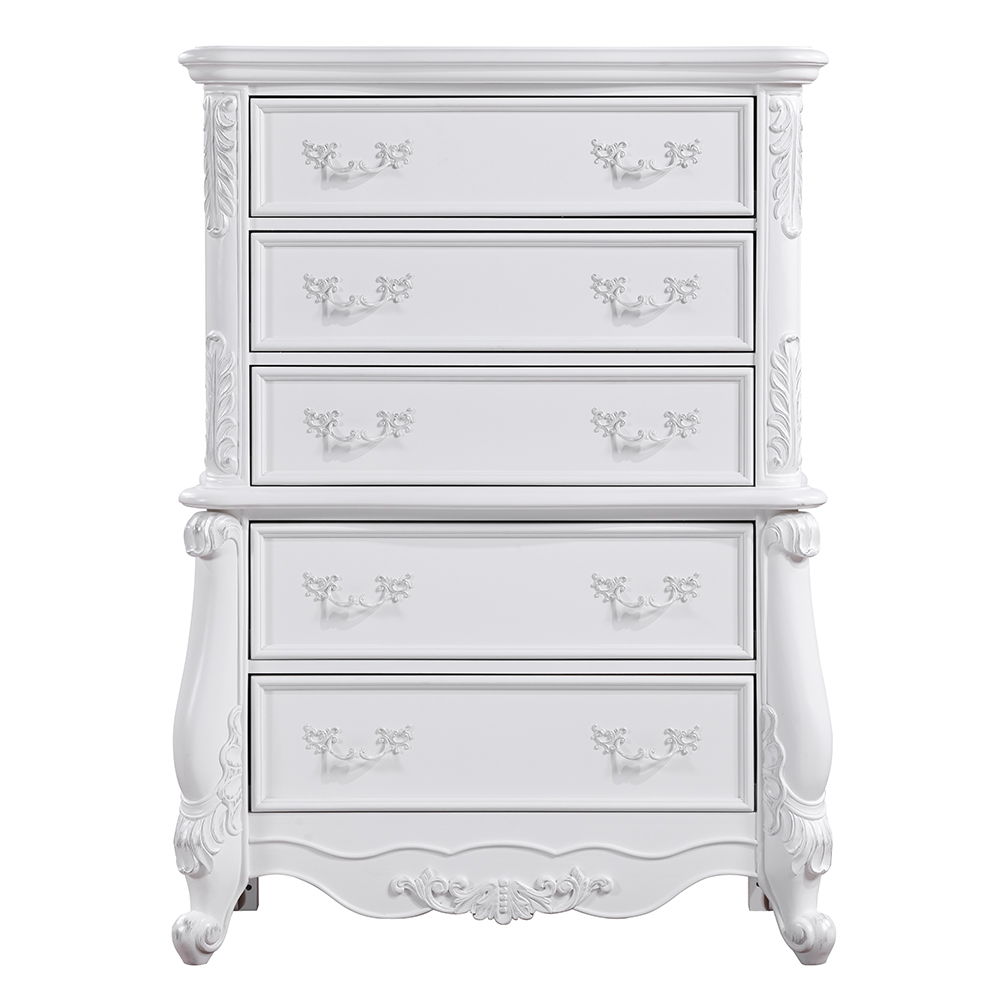 Latisha - Chest - White, dark brown, view 8