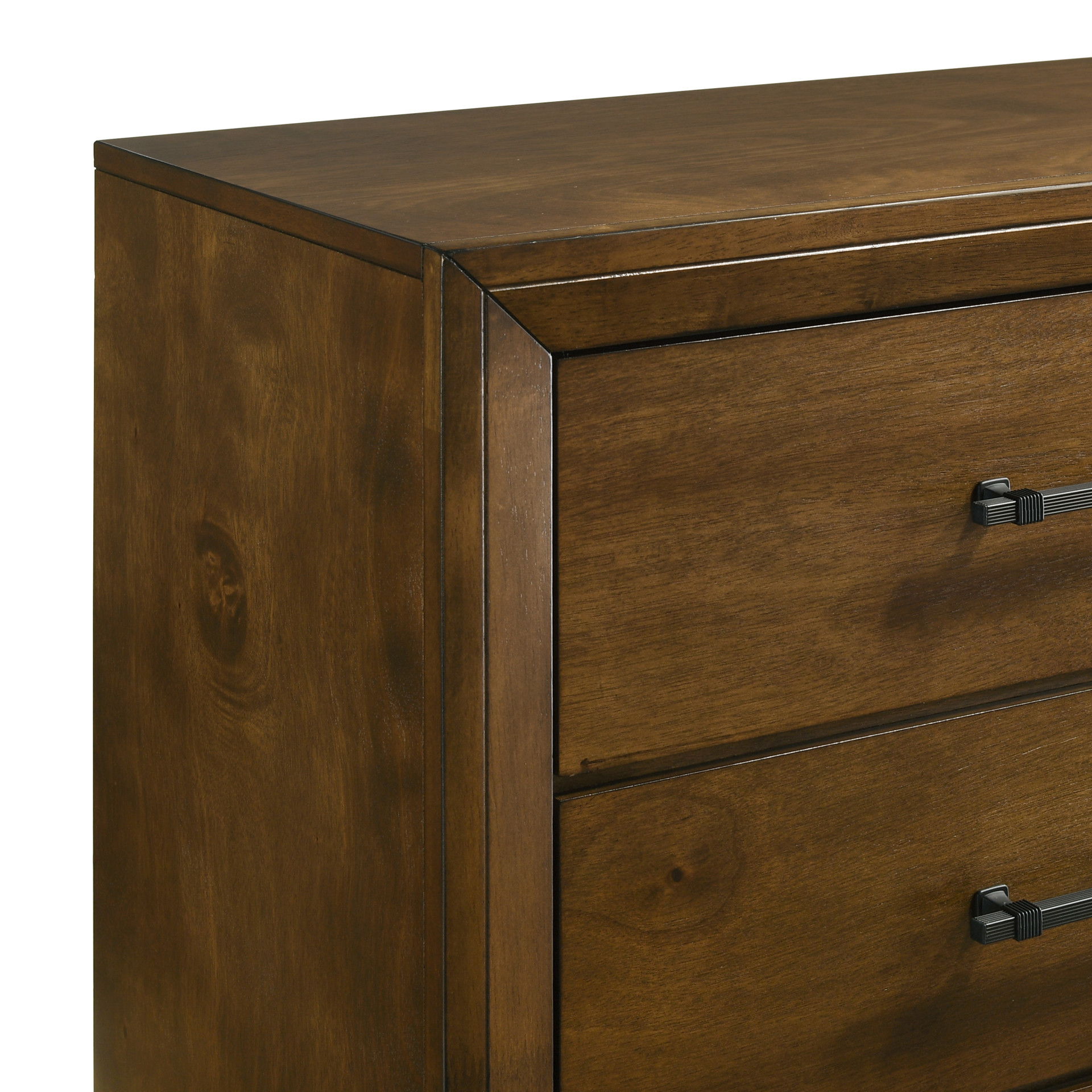 Ballard - 5 Drawer Chest - Walnut, light brown, view 6