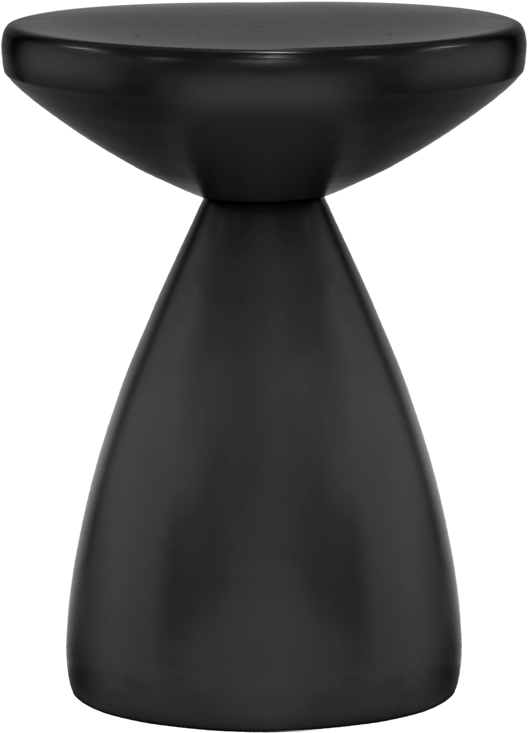 Anika - Iron End Table - Black