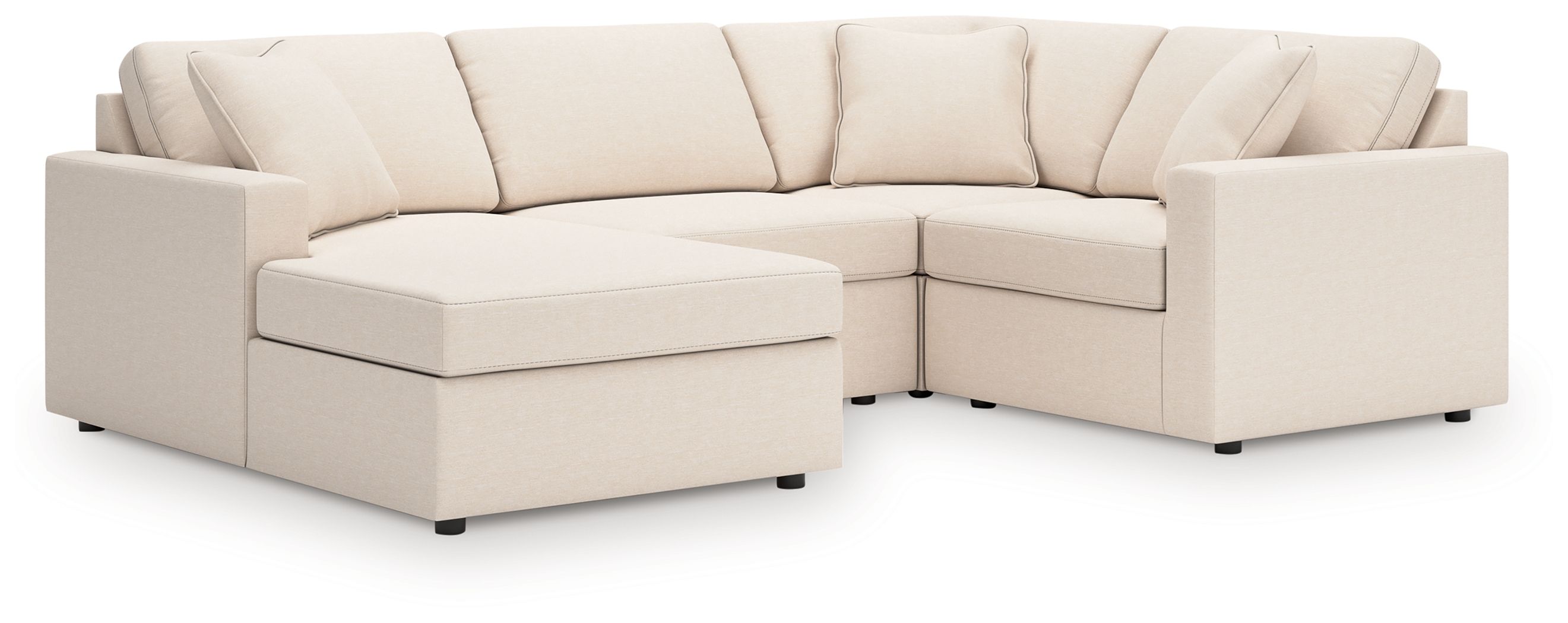 4 Pc · Sectional With Laf Corner Chaise, With Raf Corner Chair