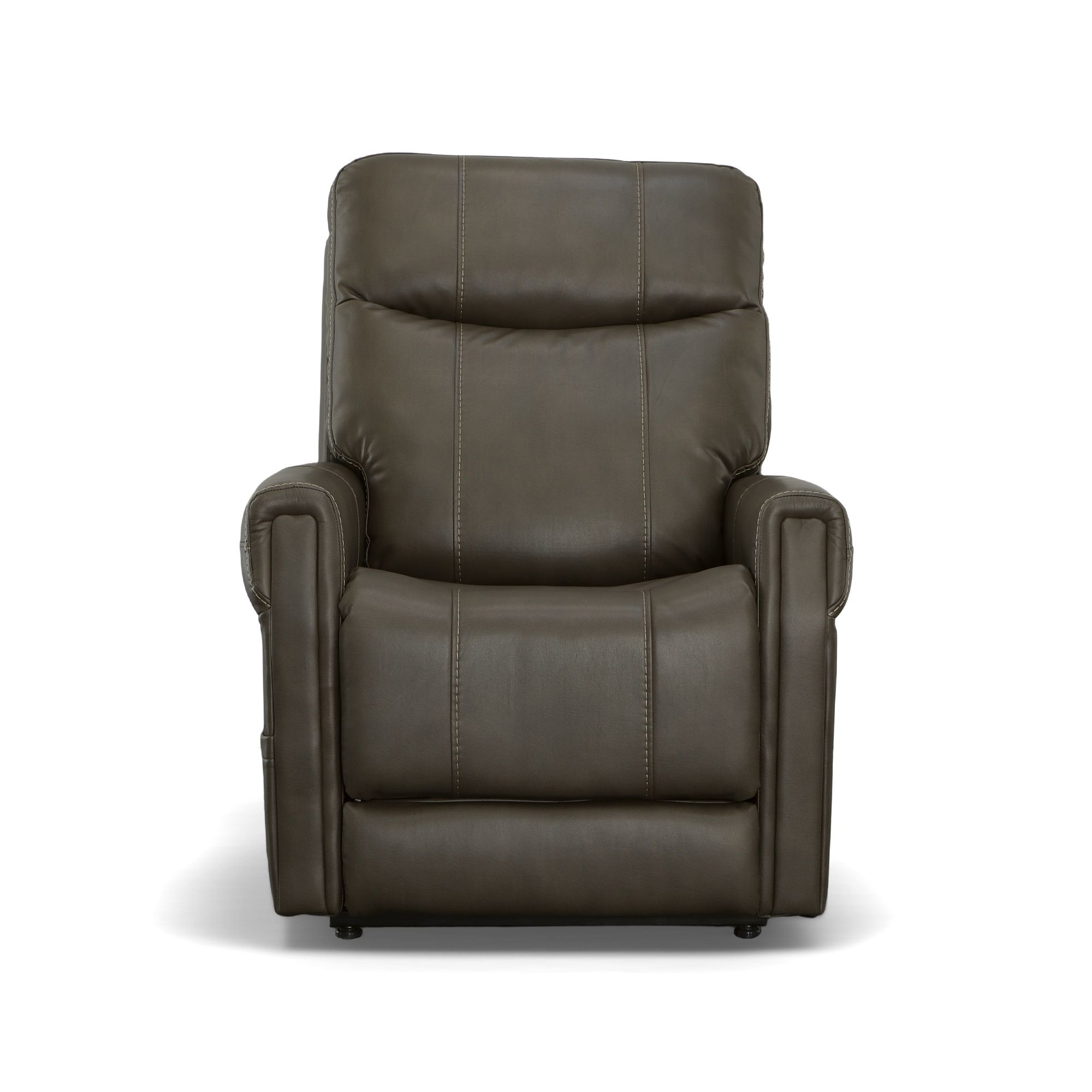 Jenkins - Power Lift Recliner With Right-Hand Control & Power Headrest - Driftwood, dark gray, view 4