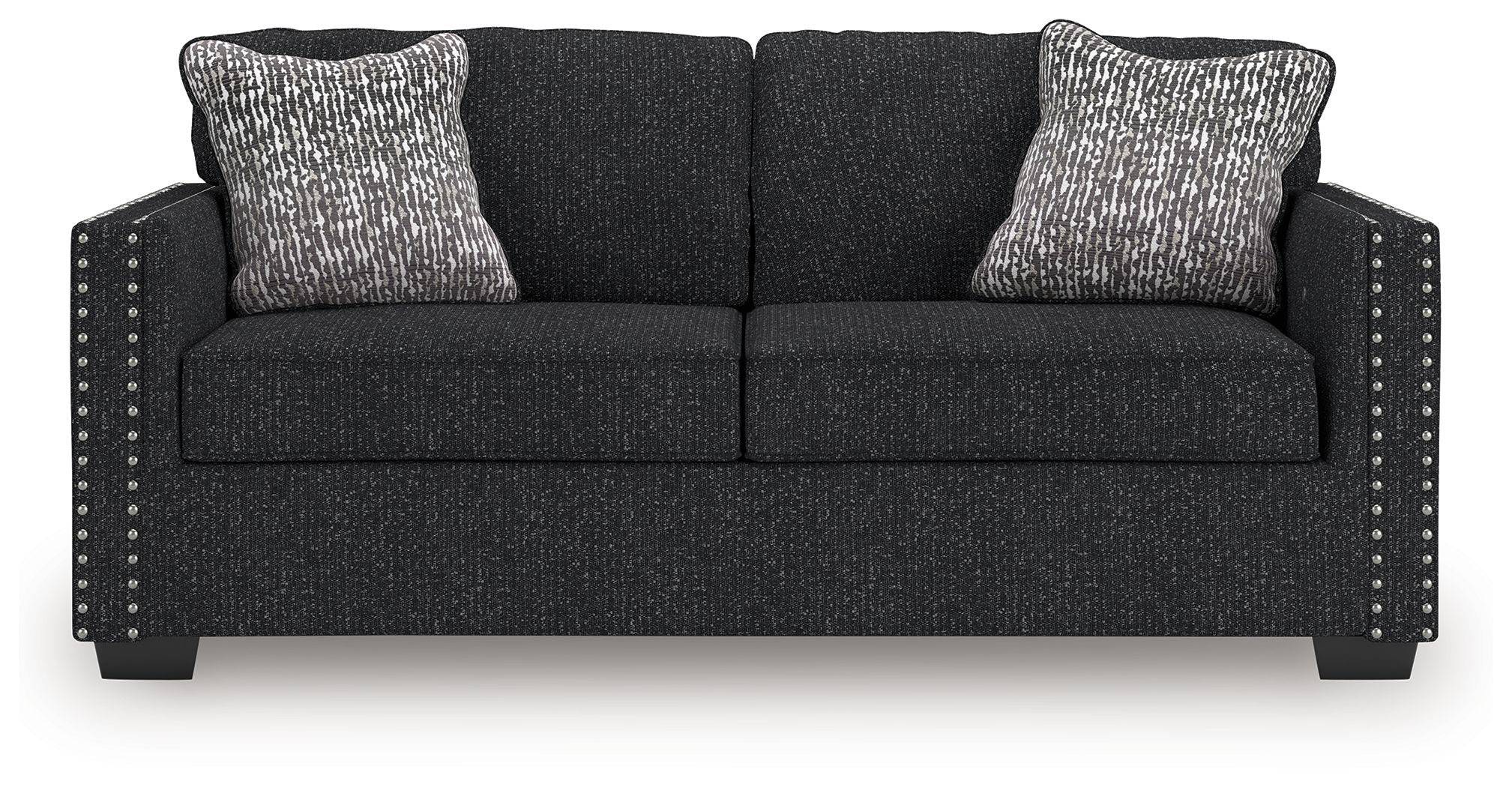 Ashley Furniture Jasmine Peaks - 2 Pc. - Sofa, Loveseat - Coal - Image 3
