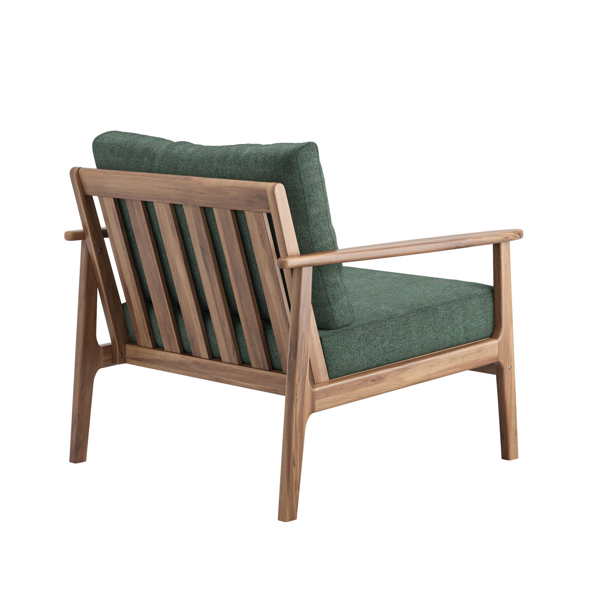 Ashton - Patio Club Chair (Set of 2) - Moss, light brown, view 4