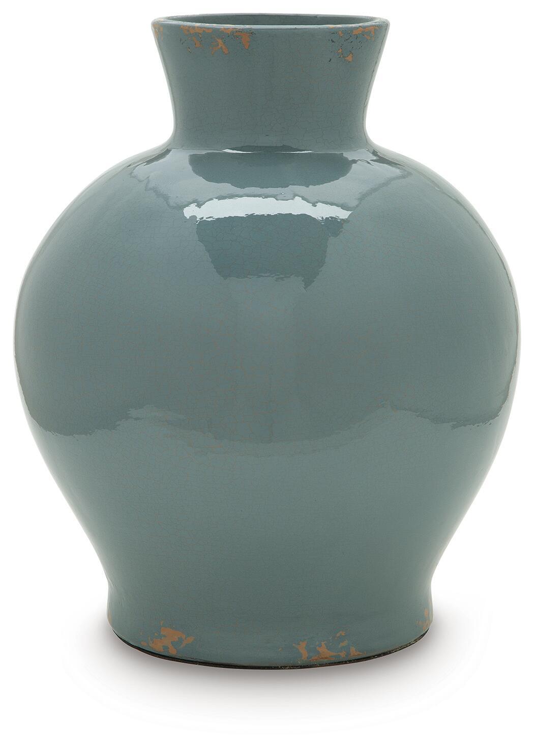 Giliburgh – Vase 14″ – Antique Blue
