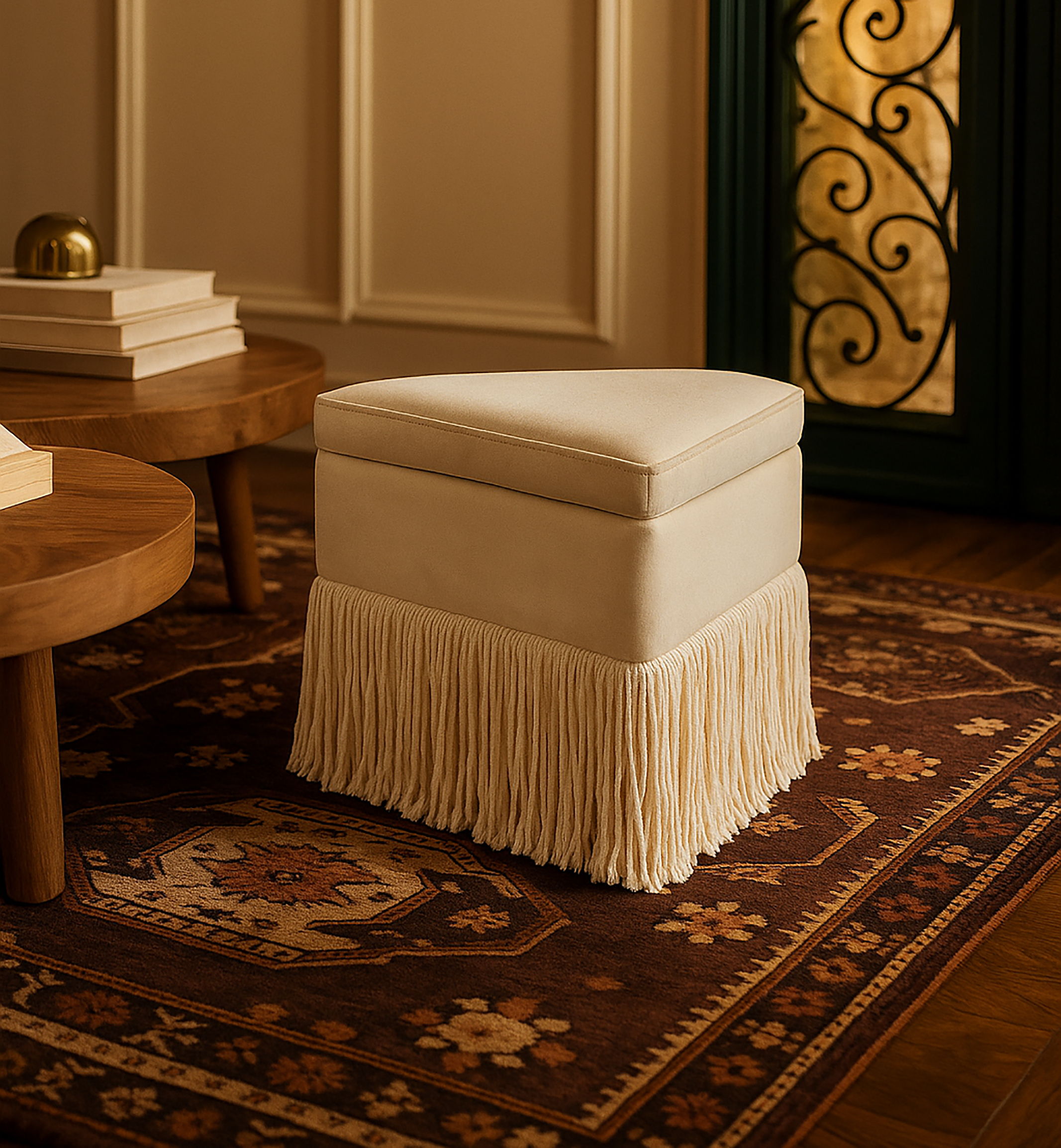 Trivoli - Ottoman / Stool - Camel