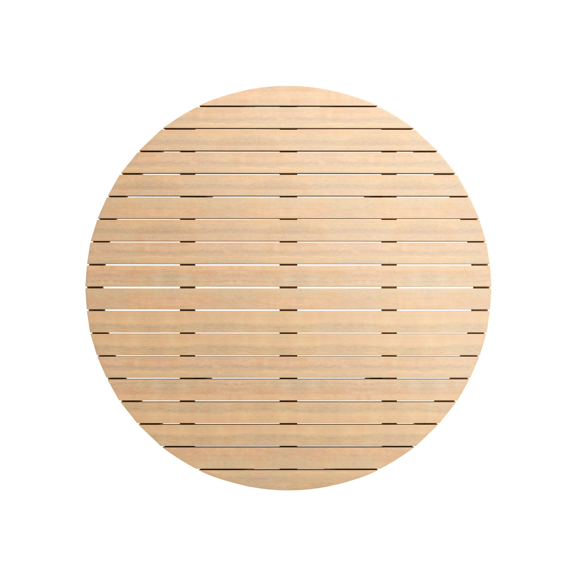 Wesley - Patio Coffee Table - Light Brown