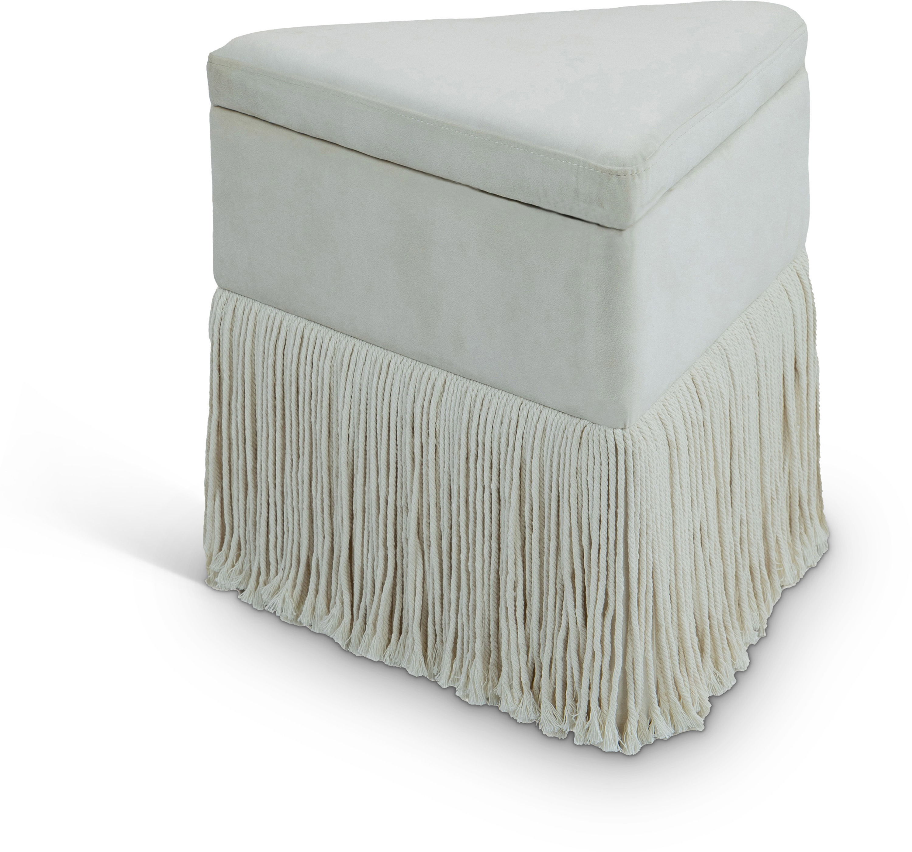 Trivoli - Ottoman / Stool - Cream