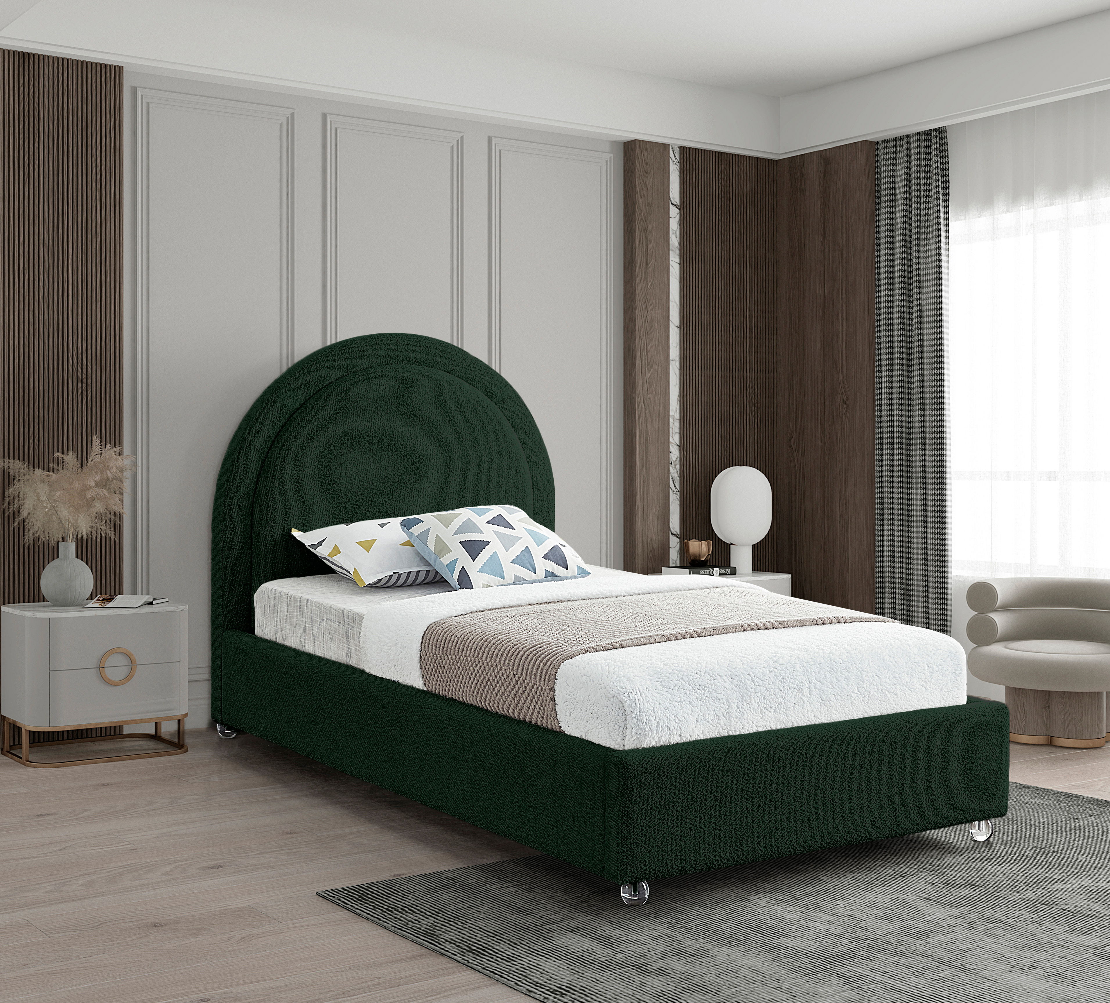 Milo - Twin Bed - Green