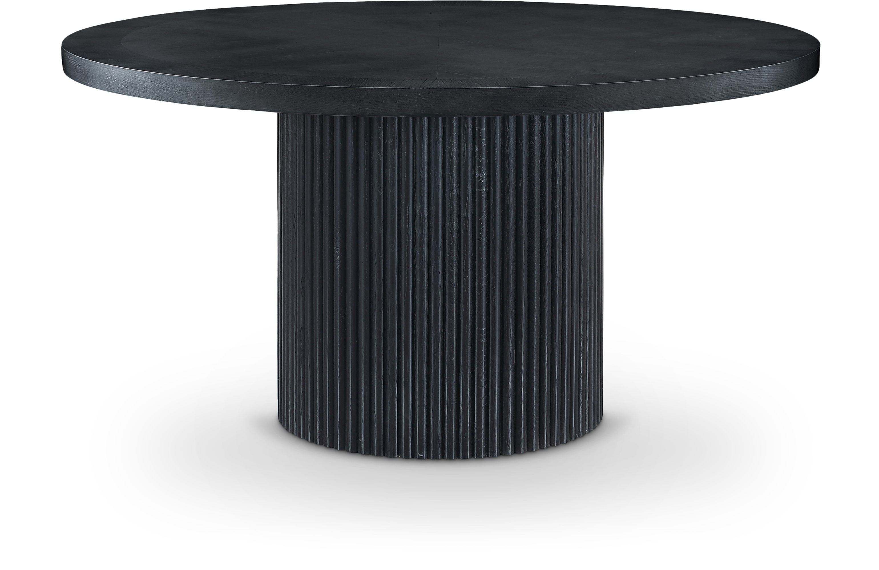 Belinda - Oak Veneer Dining Table - Black