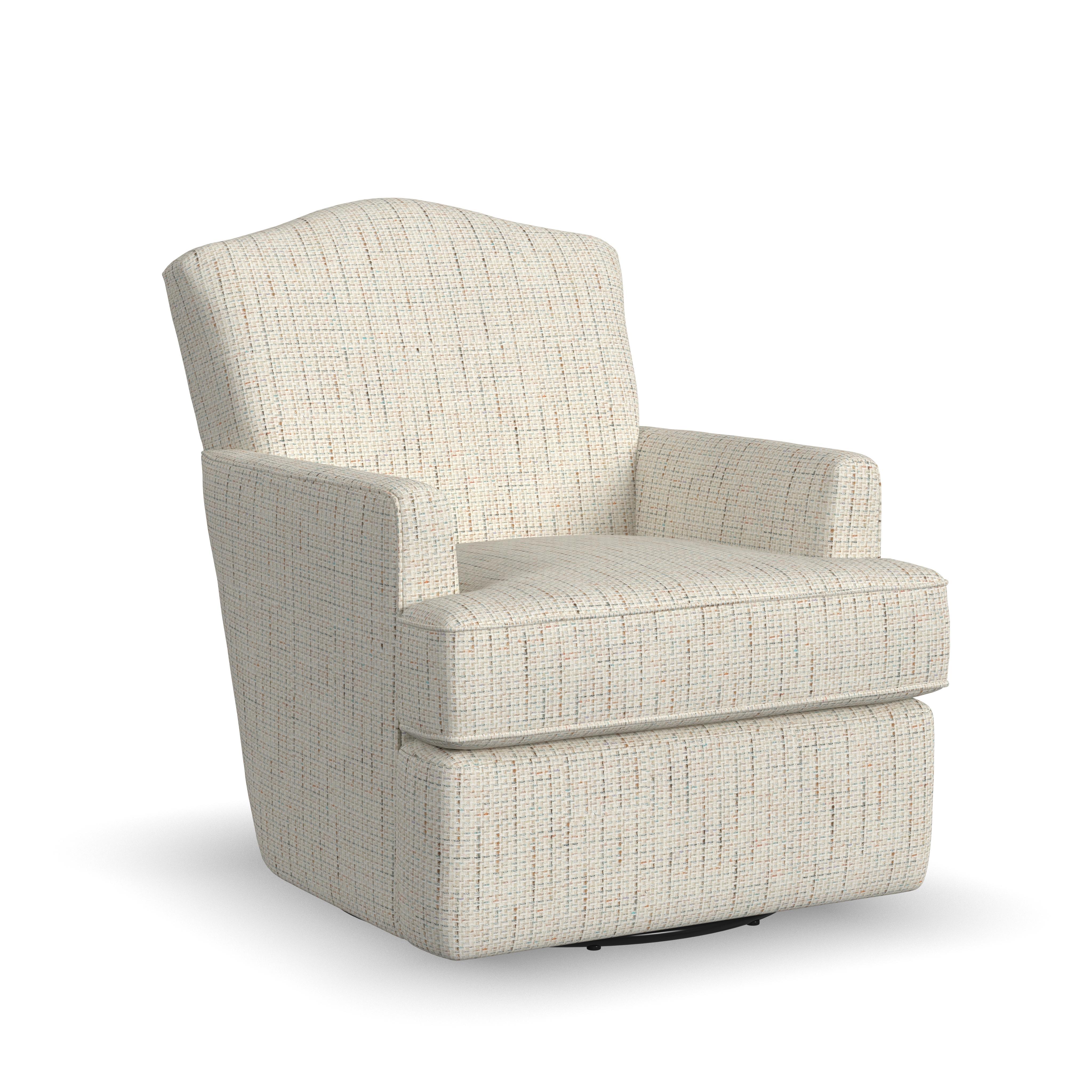 Judge - Fabric Swivel Chair, gray, view 2