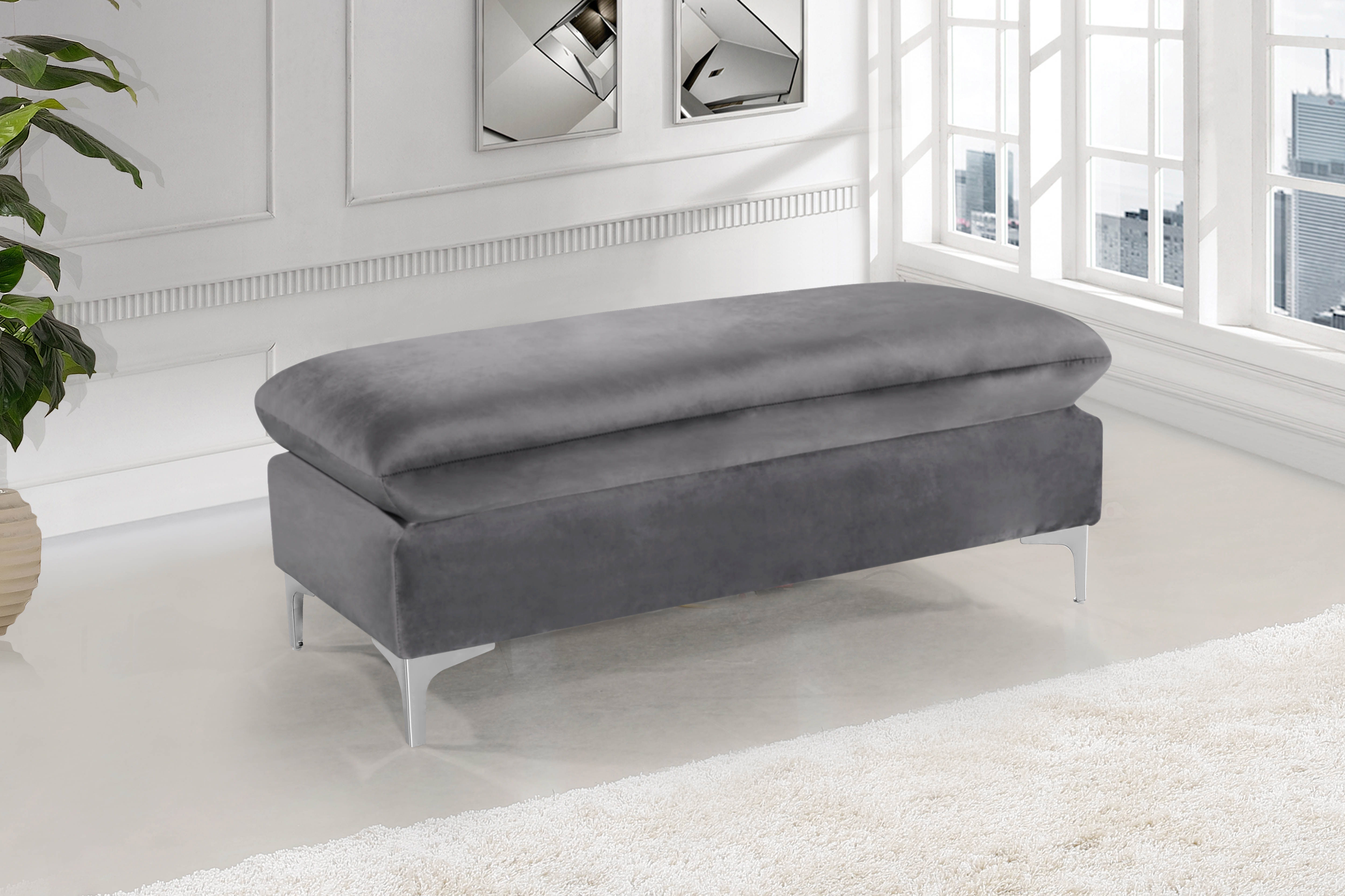 Naomi - Ottoman - Gray