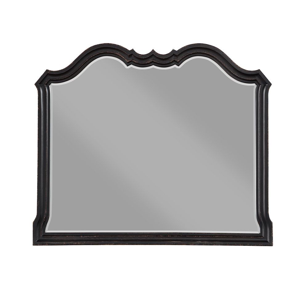 Chelmsford - Mirror - Antique Black, black