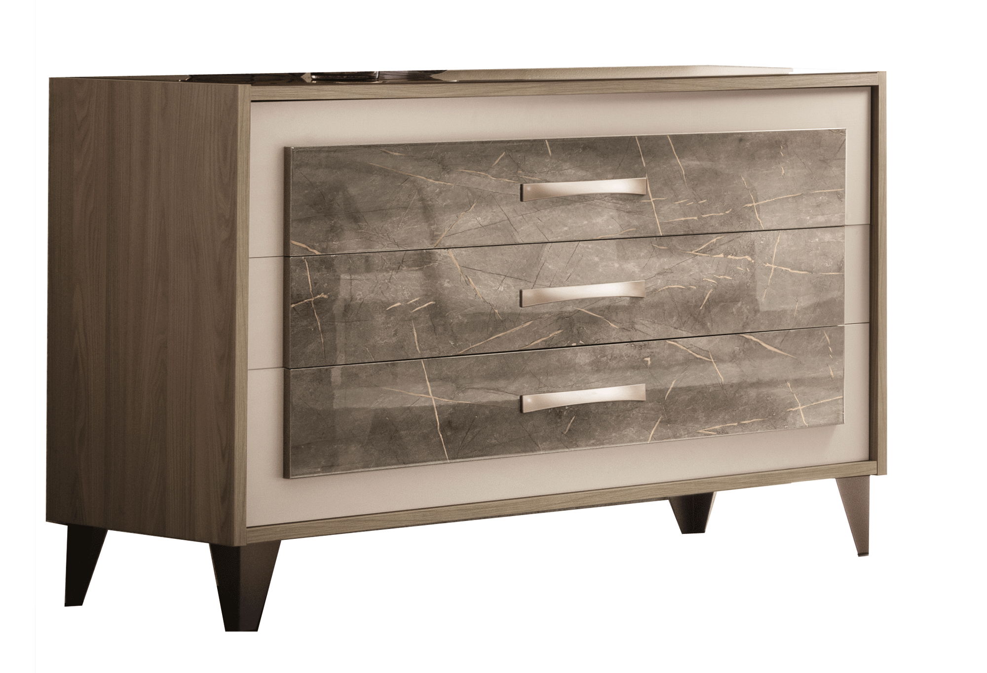 ArredoAmbra - Single Dresser - Light Brown / Beige
