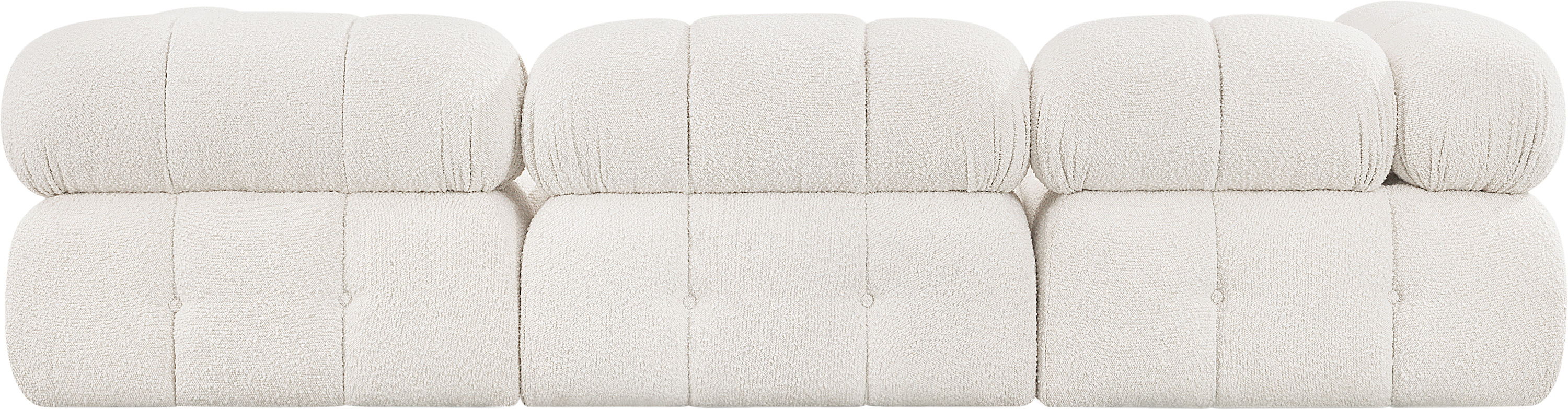 Ames - 4 Piece Modular Sectional - Cream