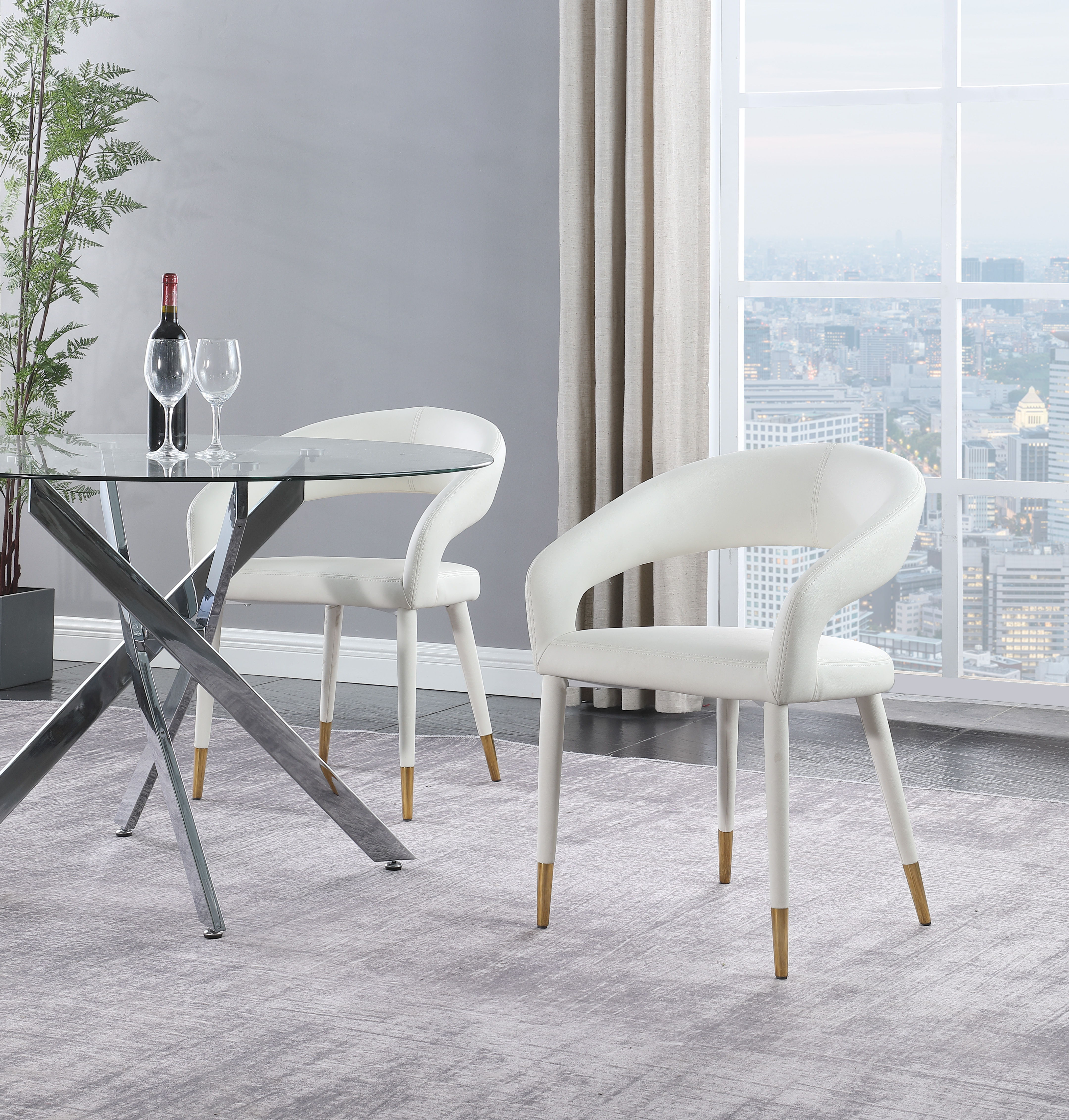 Destiny - Dining Chair - White
