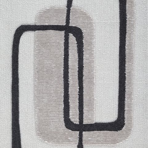 Ashley Furniture Davismour - 5' x 7' Rug - Ivory / Taupe / Charcoal - Image 5