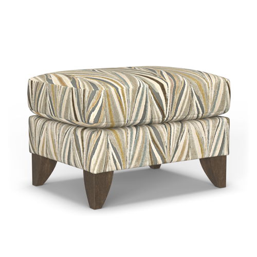 Jupiter - Fabric Ottoman, beige