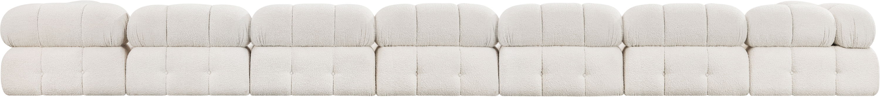 Ames - 9 Piece Modular Sectional - Cream